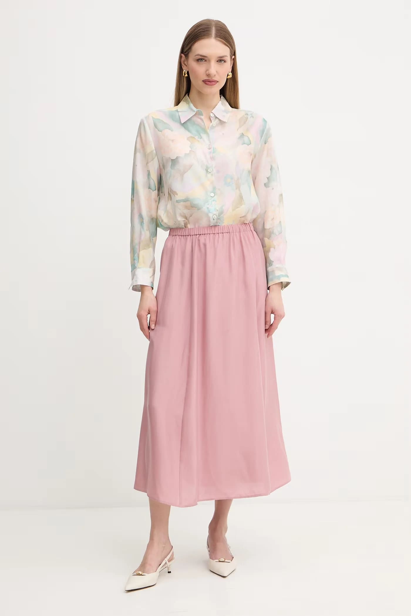 шелковая рубашка ANGIO - фото 2