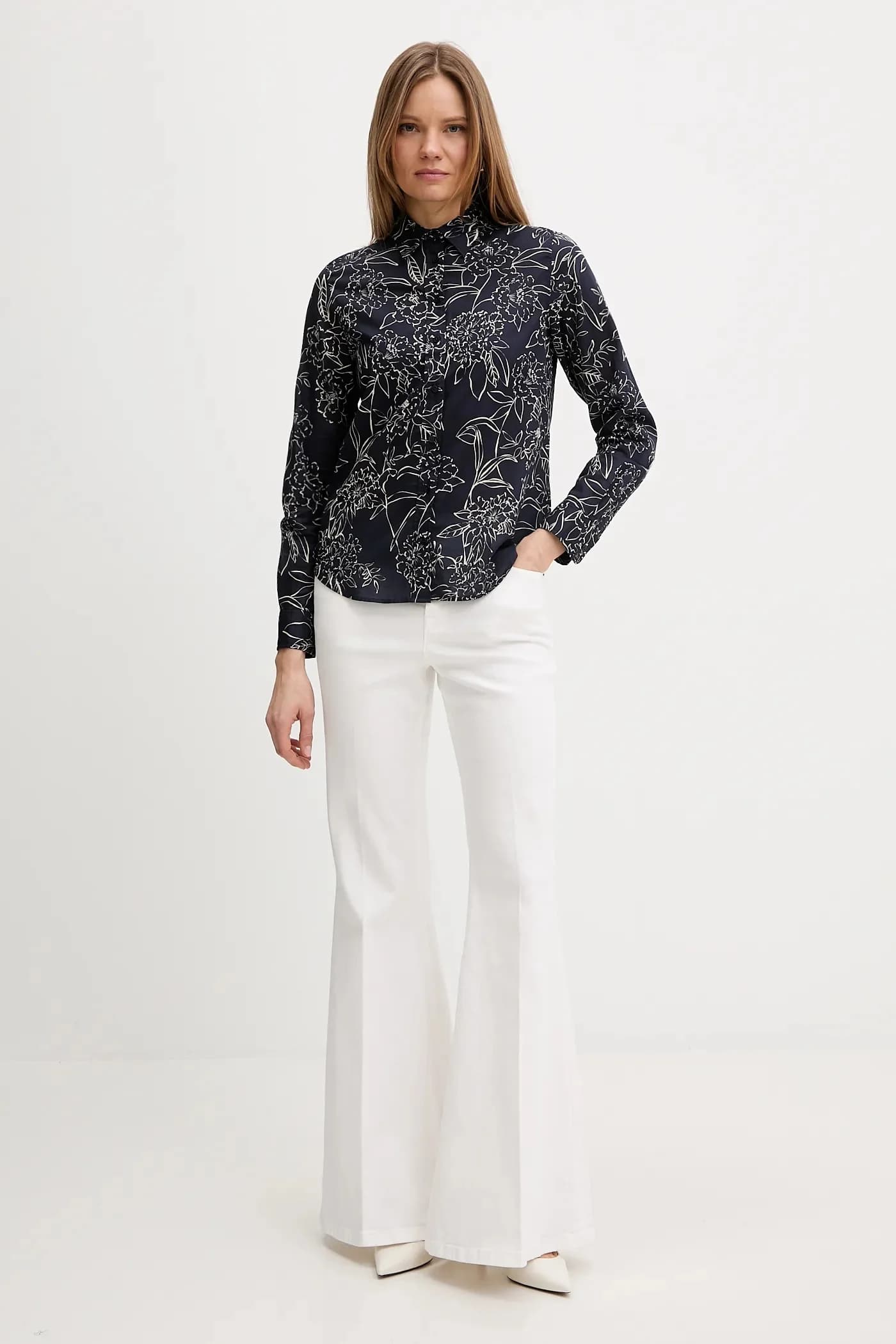 Хлопковая рубашка - фото 2