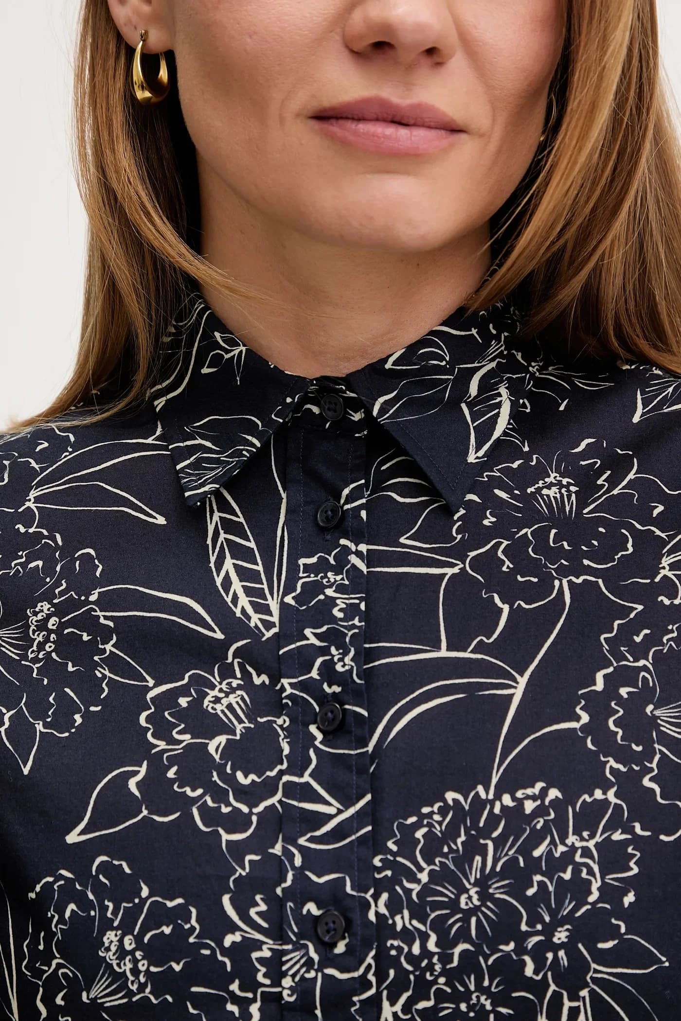 Хлопковая рубашка - фото 5