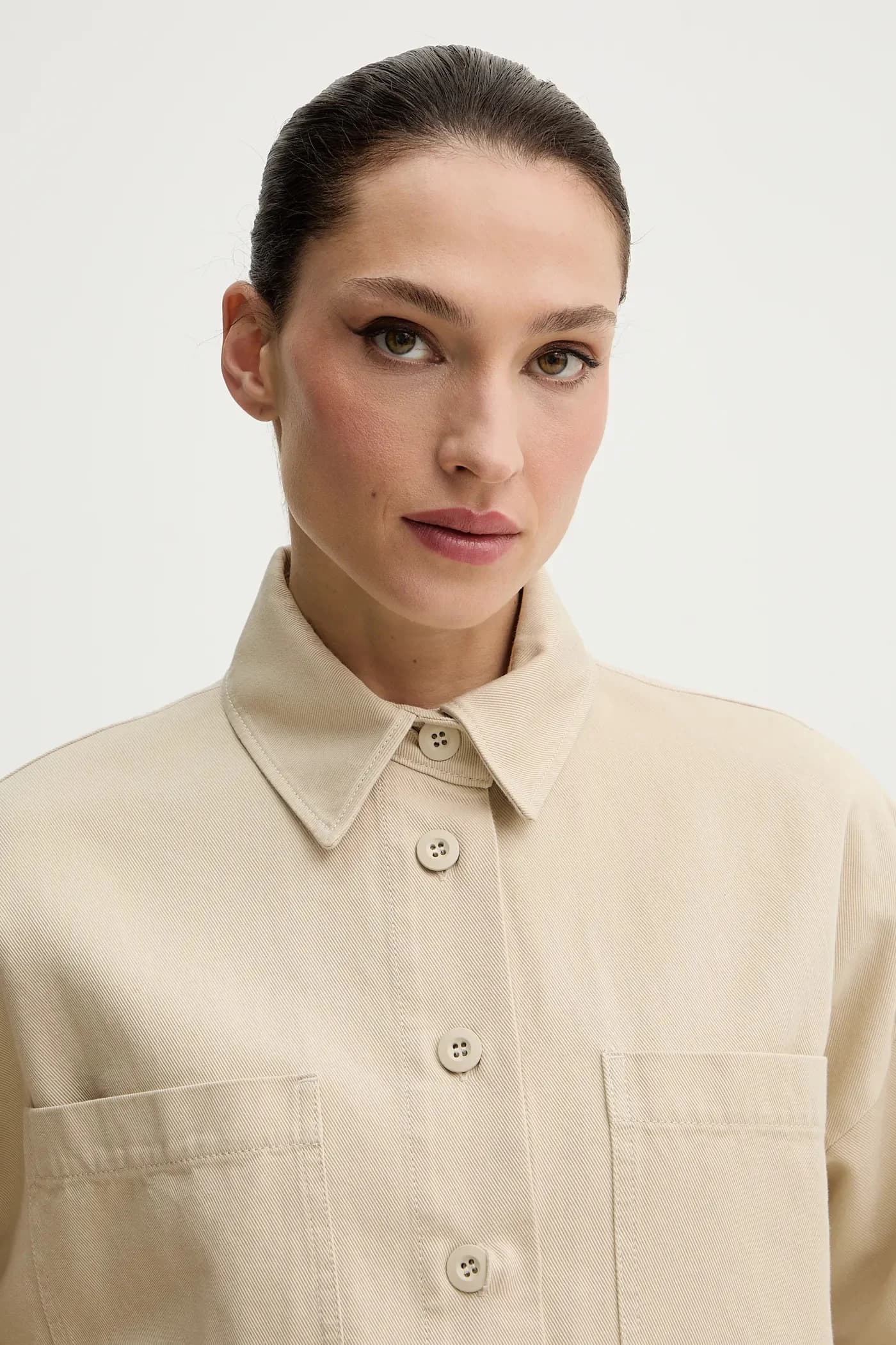 рубашка RADENTE из хлопка - фото 5