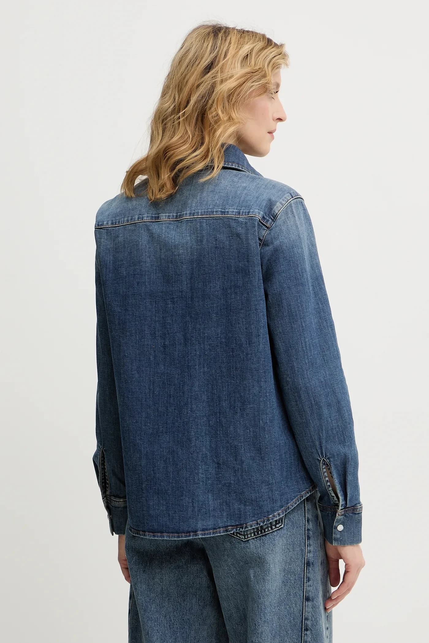 Джинсовая рубашка - фото 3