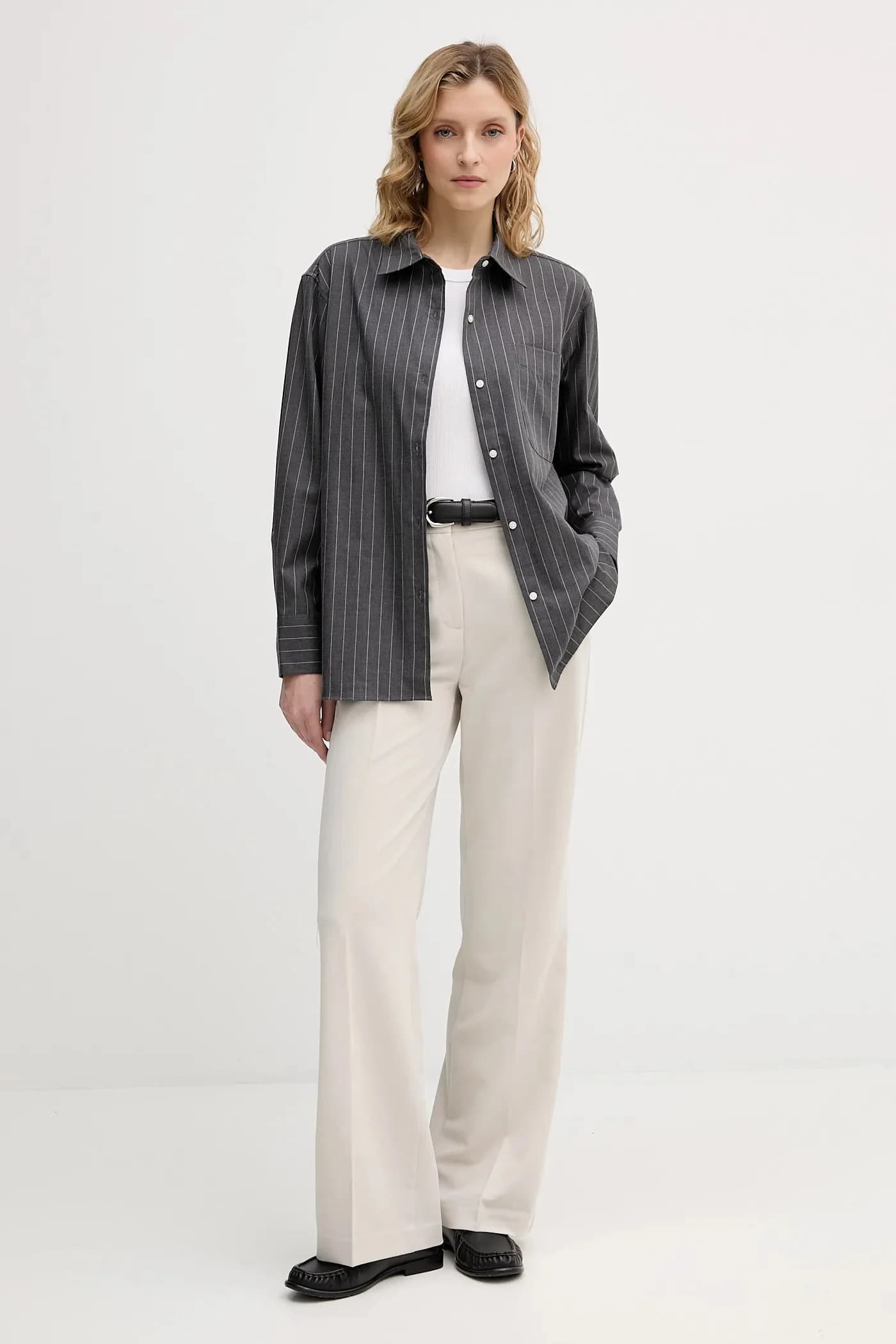 Хлопковая рубашка - фото 2