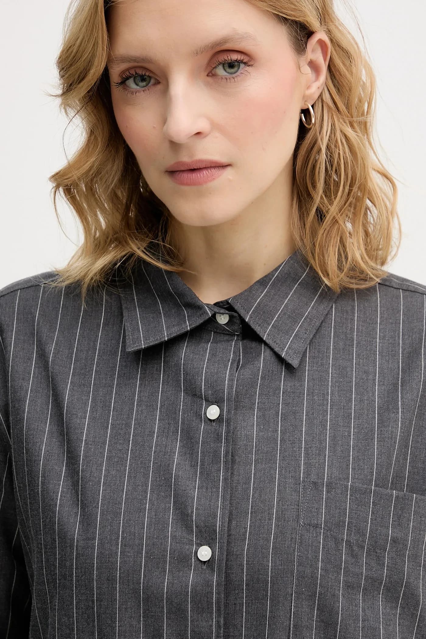 Хлопковая рубашка - фото 4