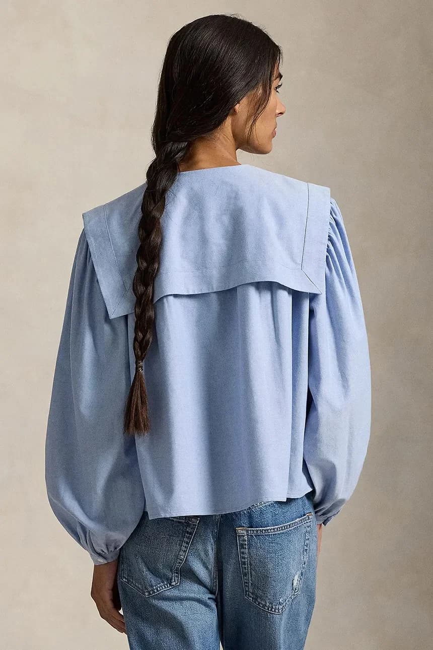 Хлопковая рубашка - фото 2