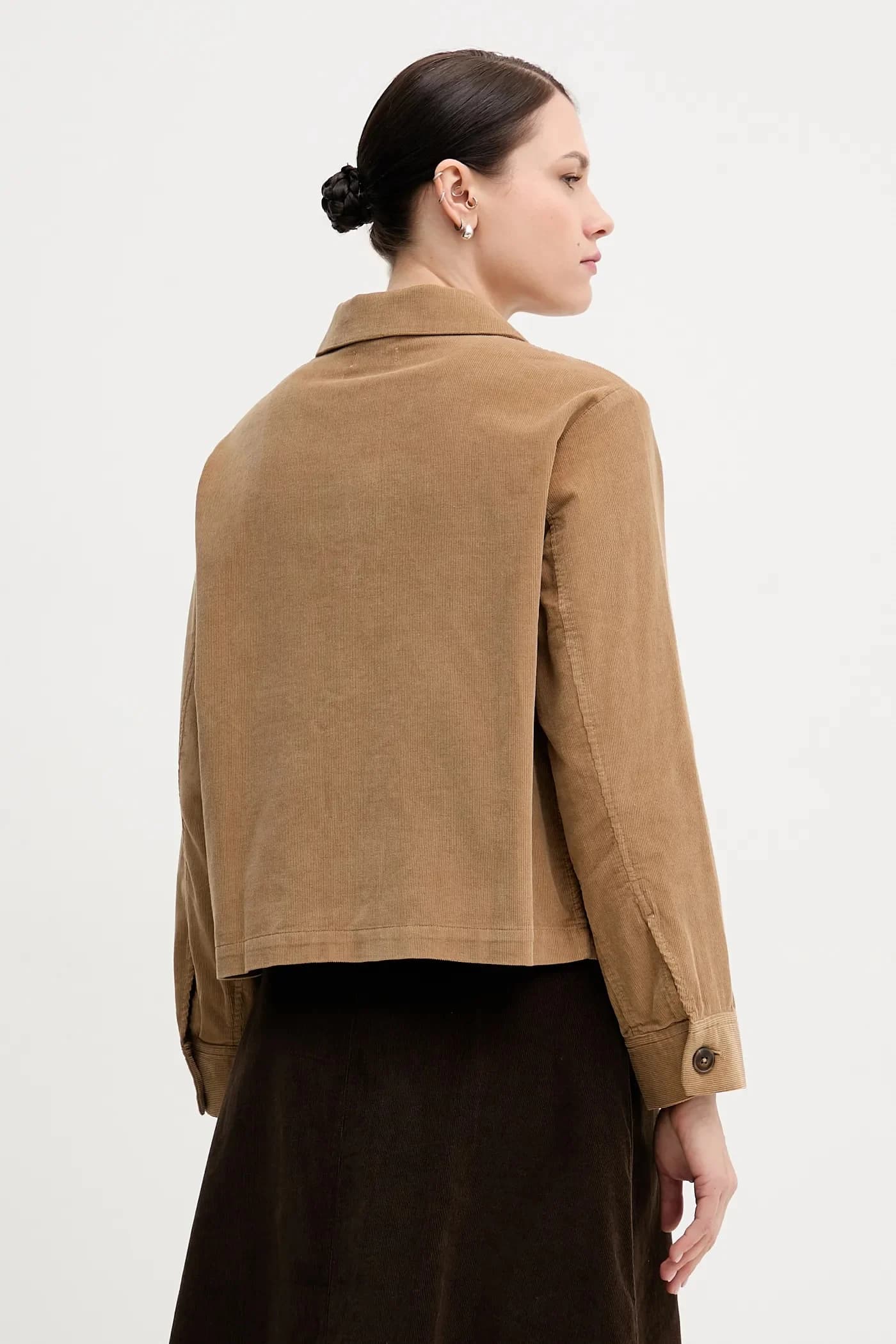 Вельветовая рубашка - фото 3