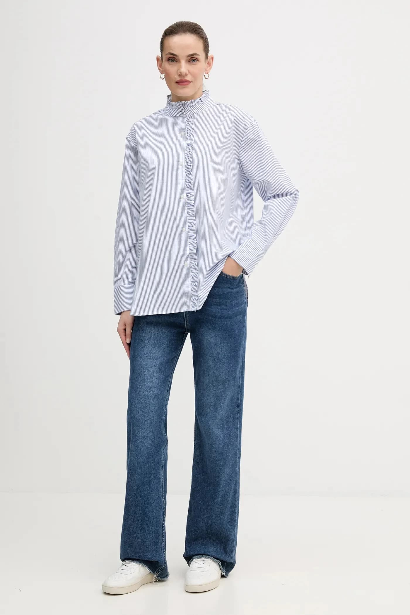 Хлопковая рубашка - фото 2