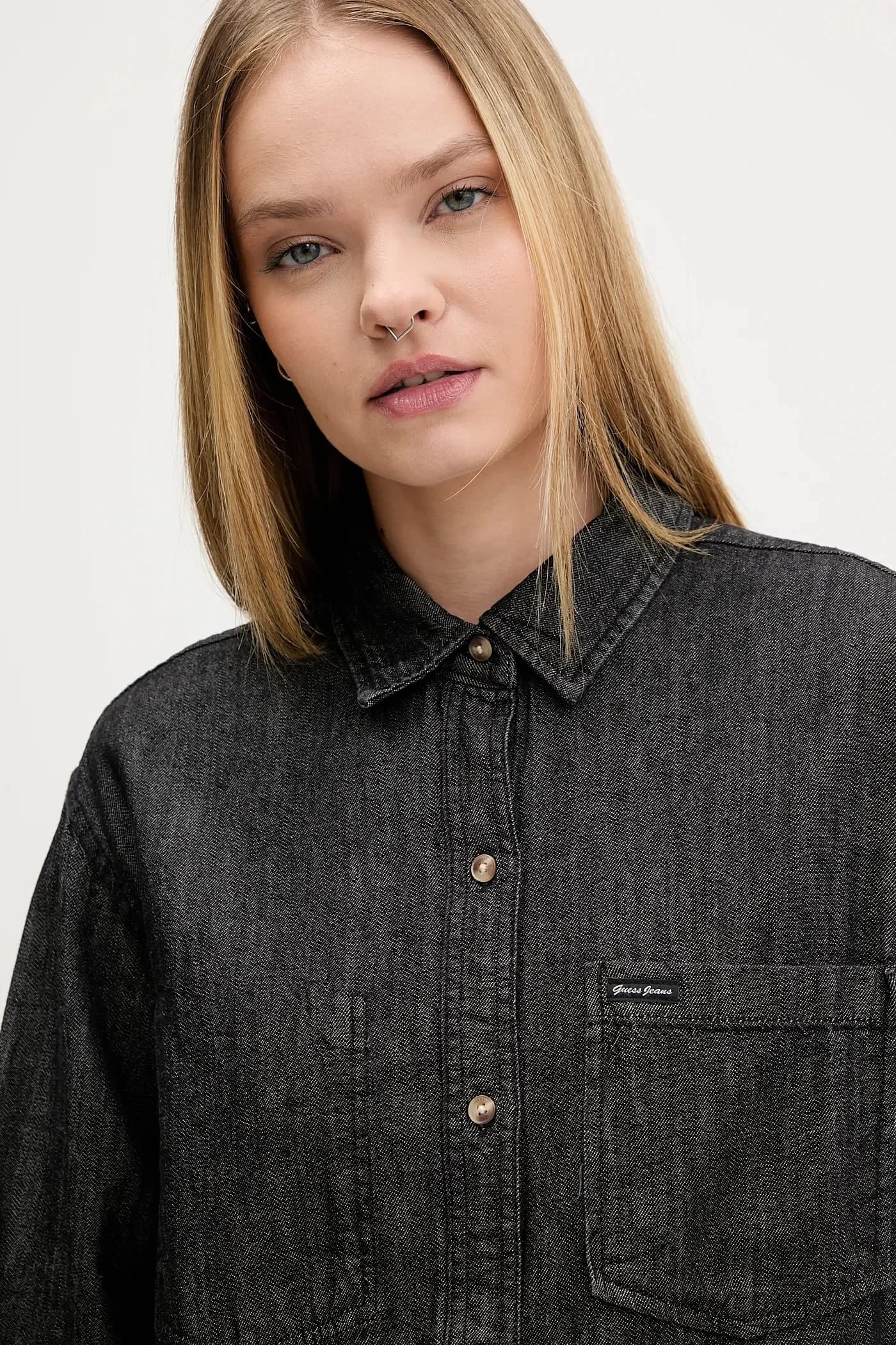 Хлопковая рубашка - фото 4