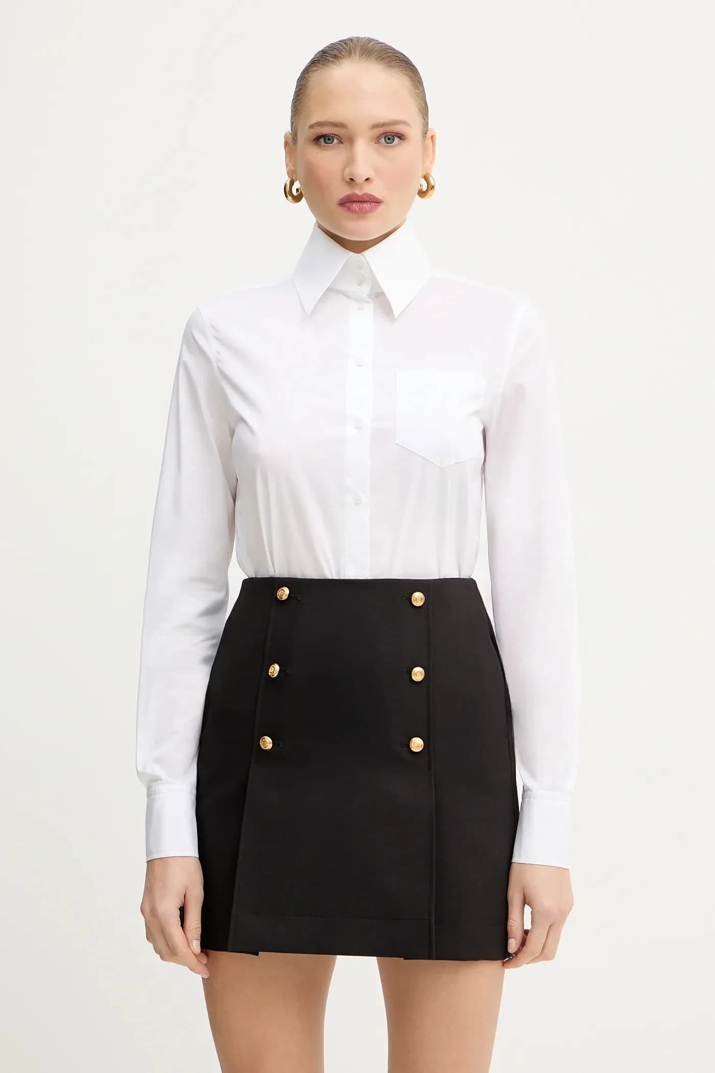 Рубашка из смесового хлопка