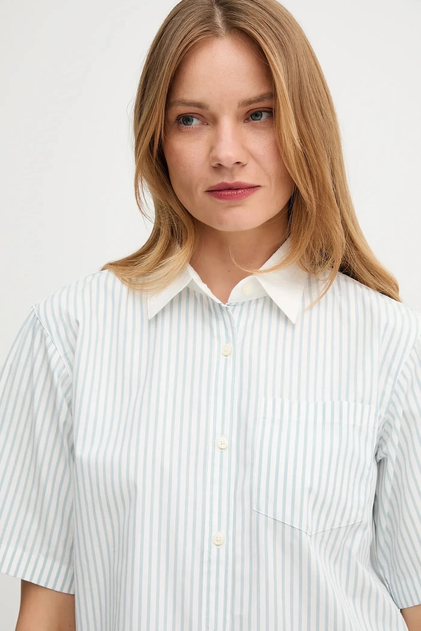 Хлопковая рубашка - фото 4