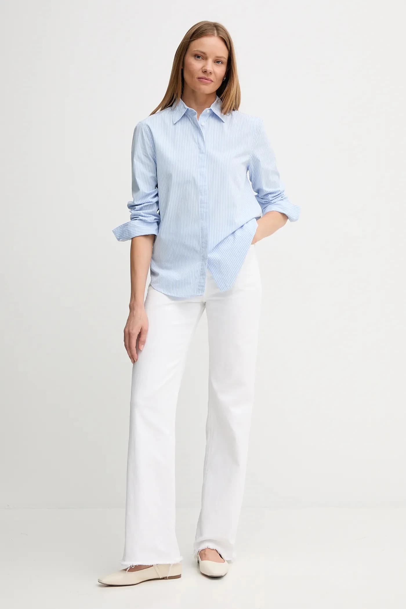 Хлопковая рубашка - фото 2