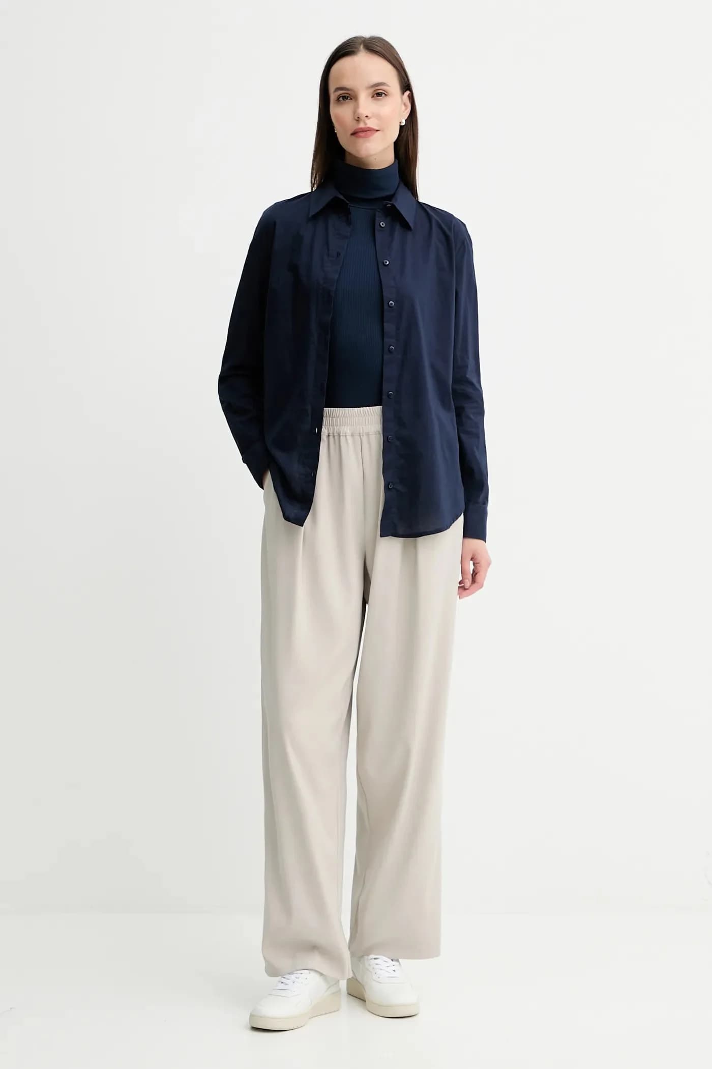 Хлопковая рубашка - фото 2