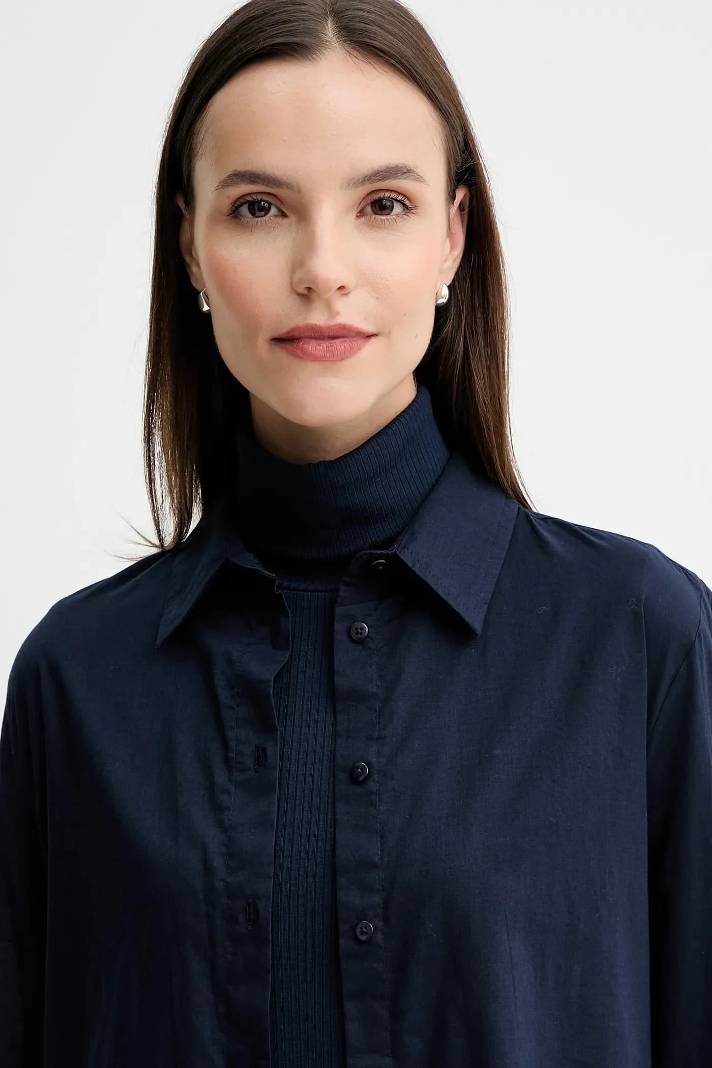 Хлопковая рубашка - фото 4