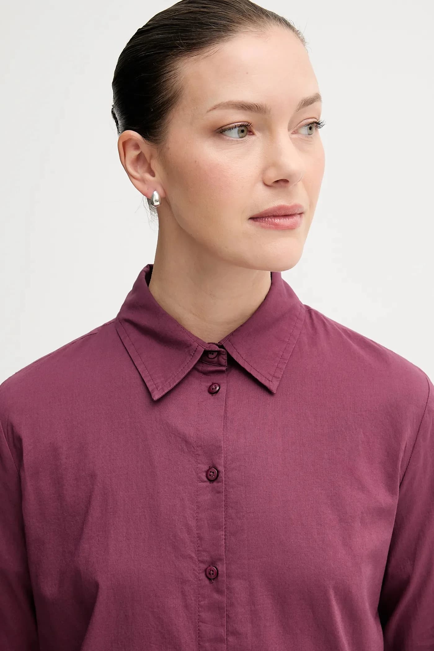 Хлопковая рубашка - фото 4