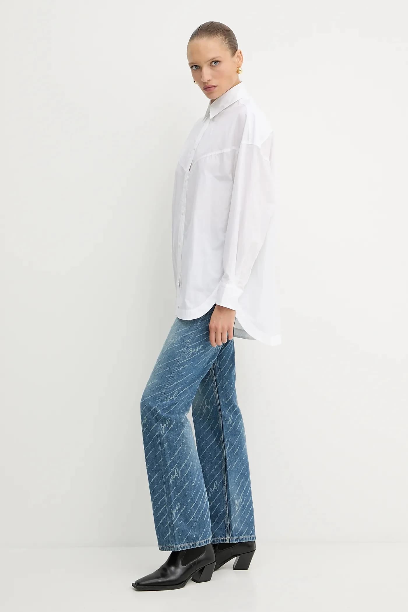 C_Bostaffa хлопковая рубашка - фото 2