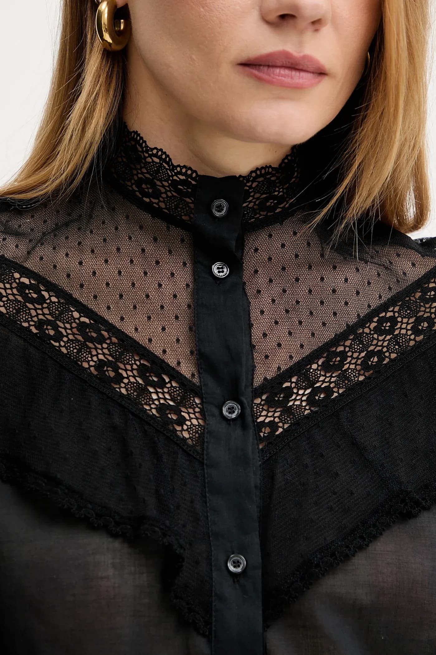 Хлопковая рубашка - фото 5