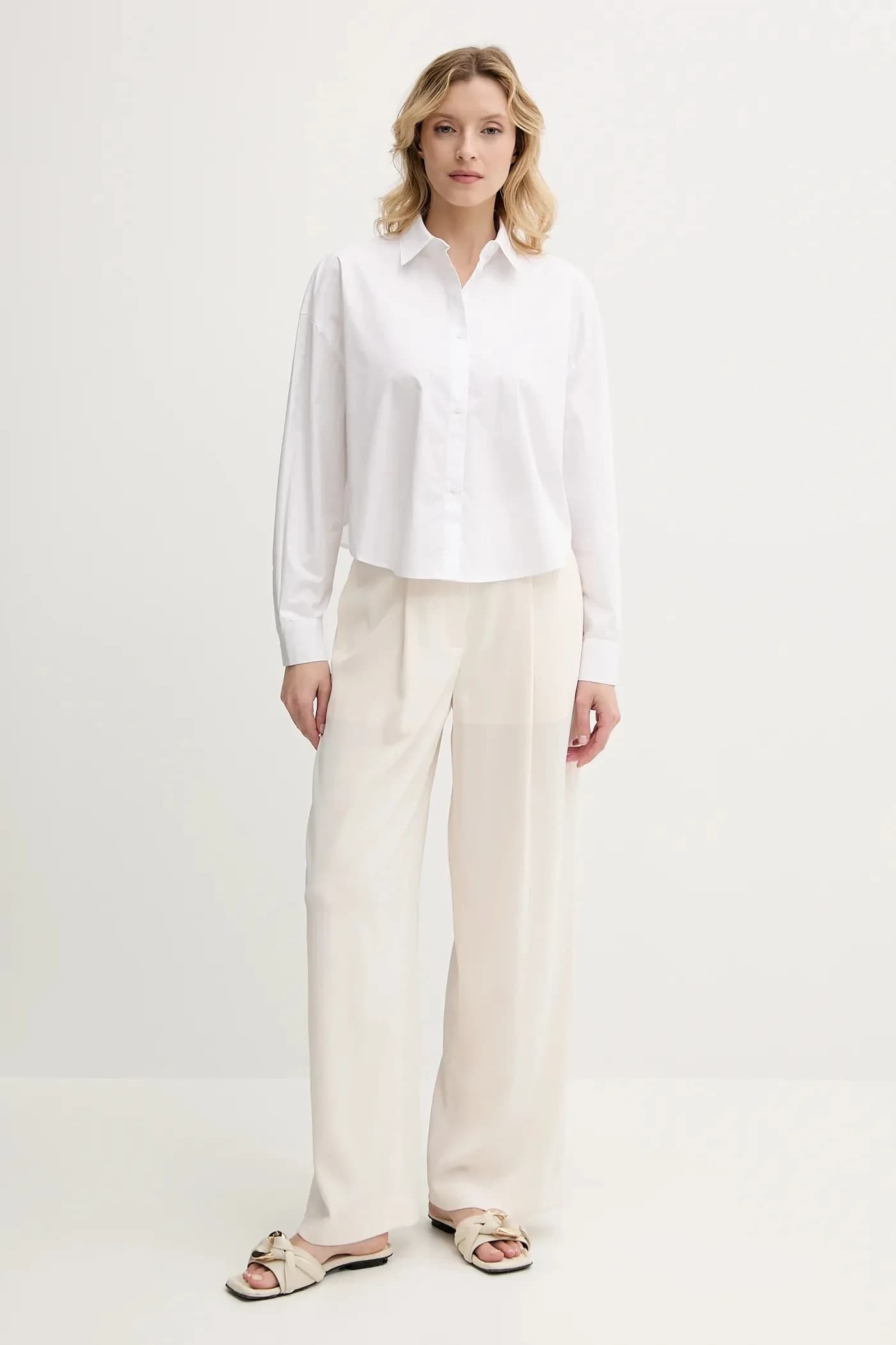 Хлопковая рубашка - фото 2