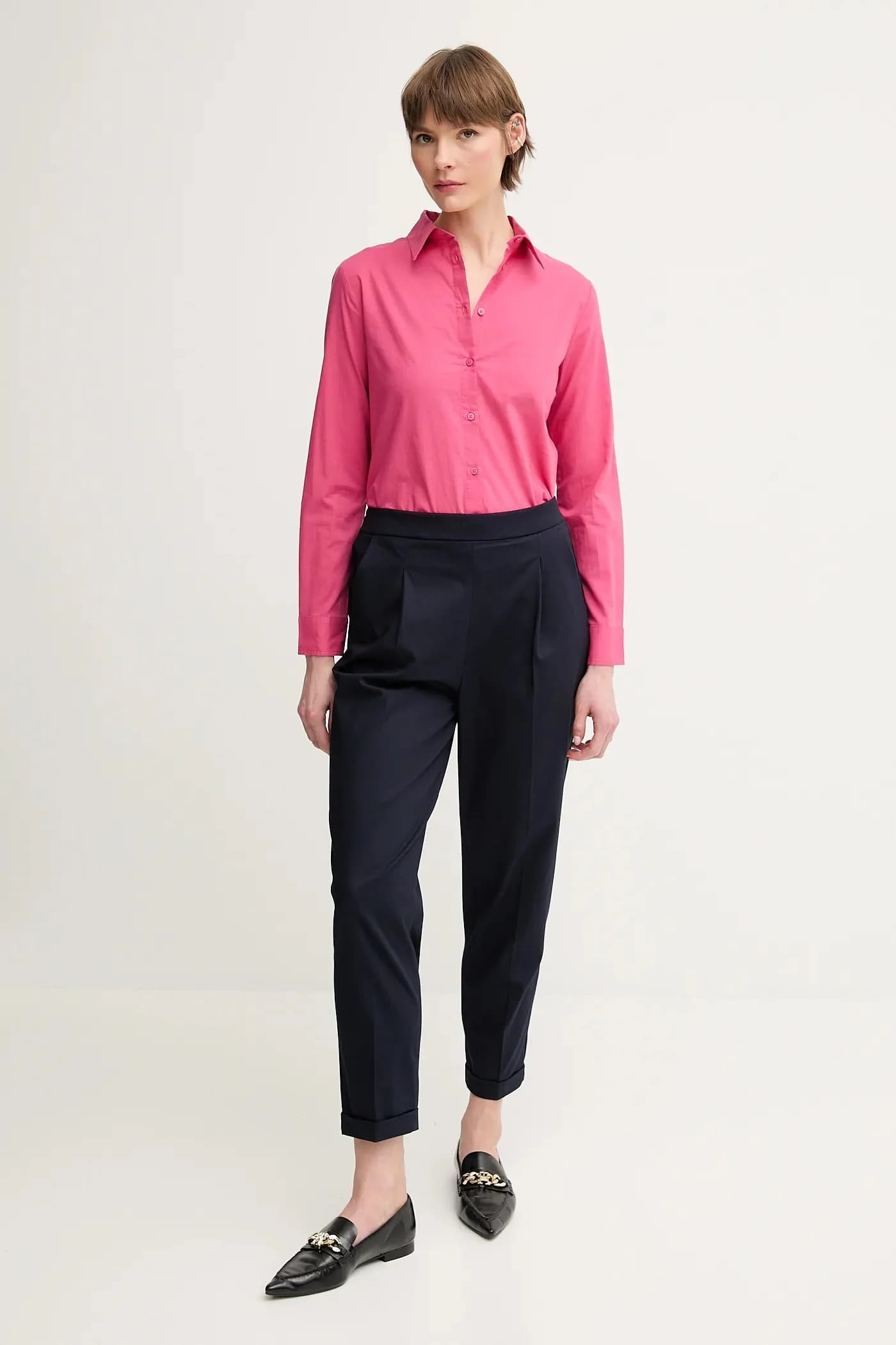 Хлопковая рубашка - фото 2