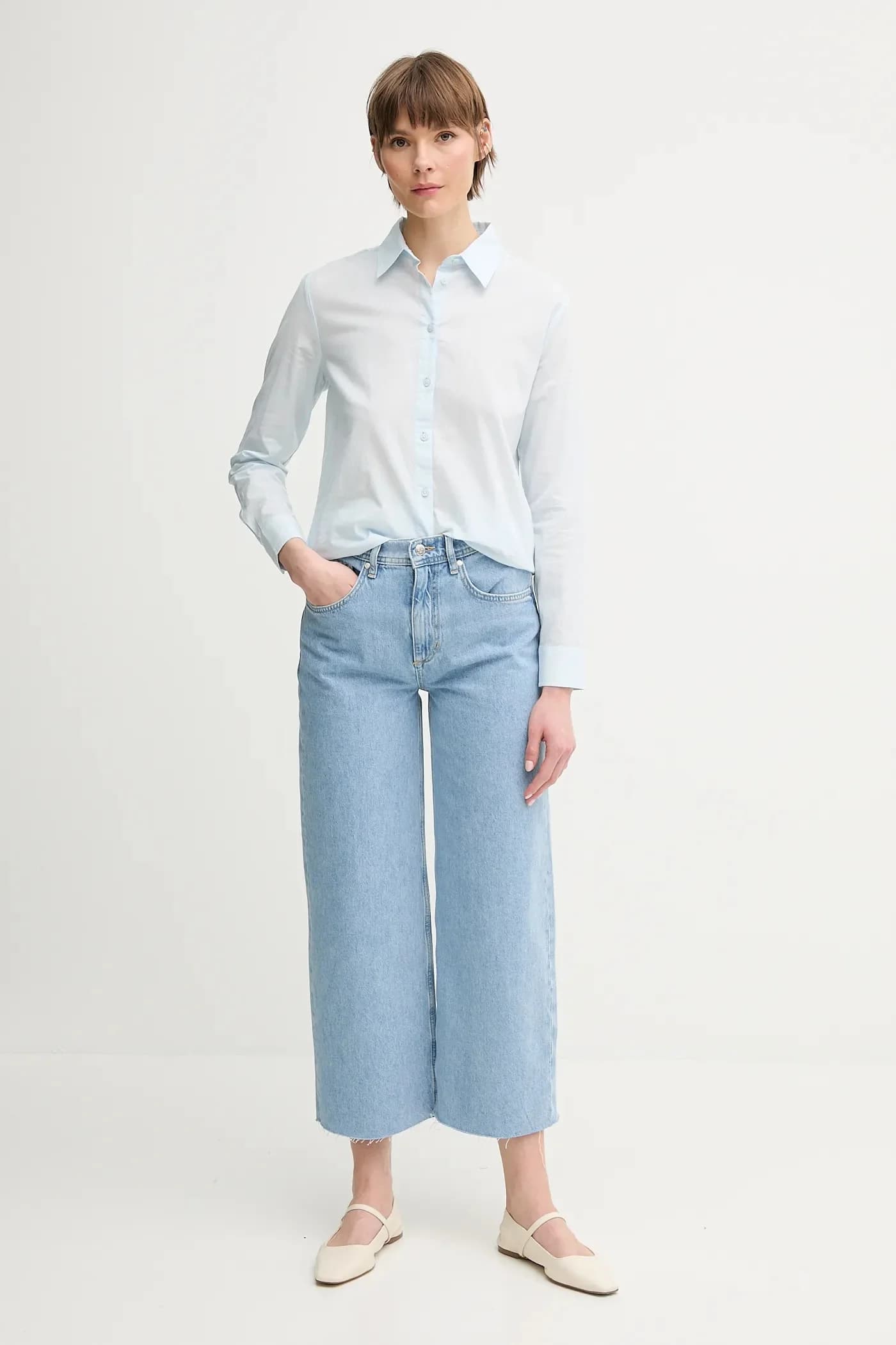 Хлопковая рубашка - фото 2