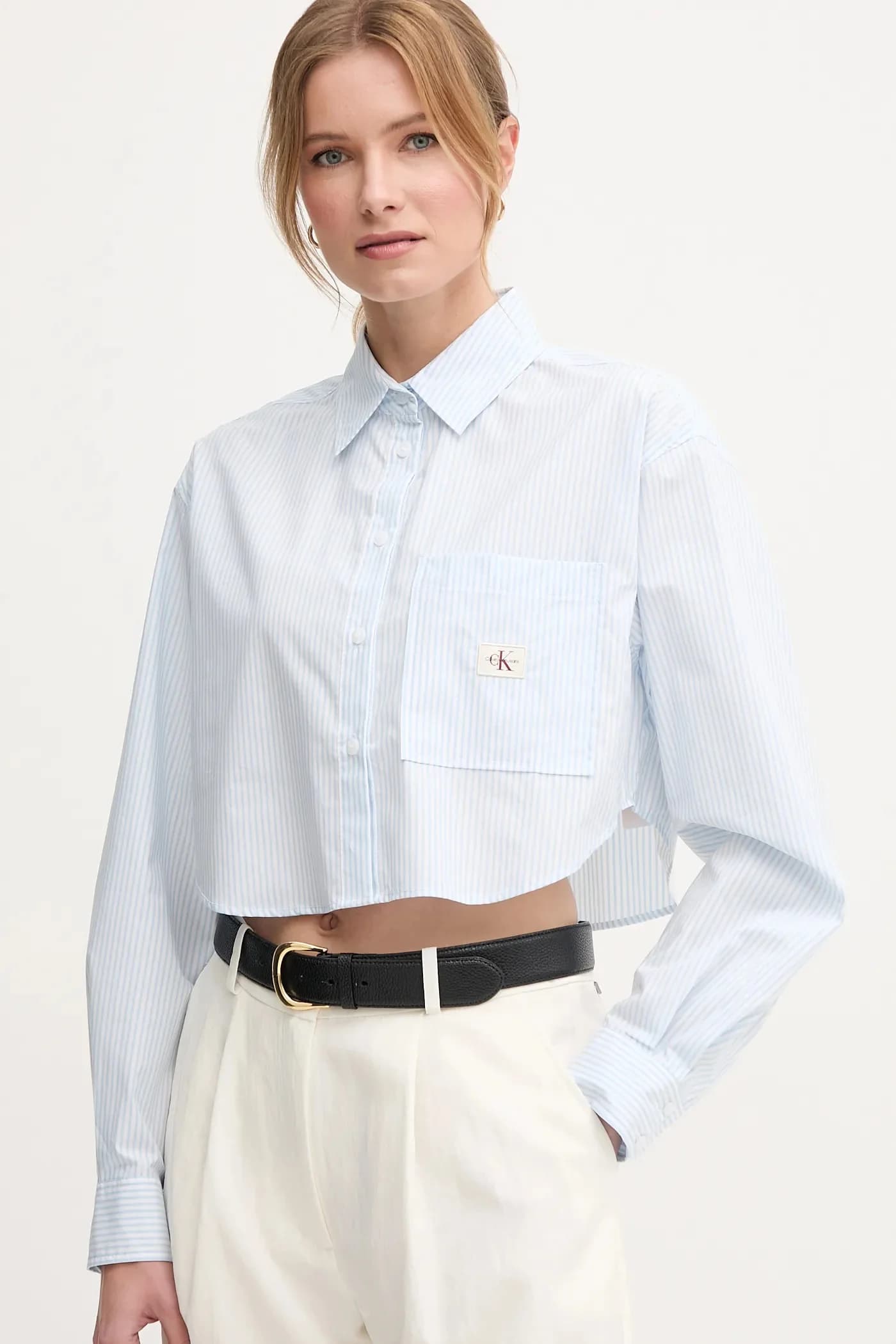 Хлопковая рубашка - фото 4