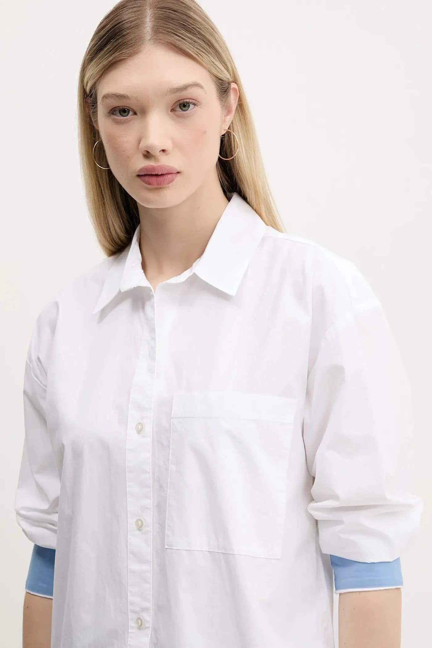 Хлопковая рубашка - фото 4