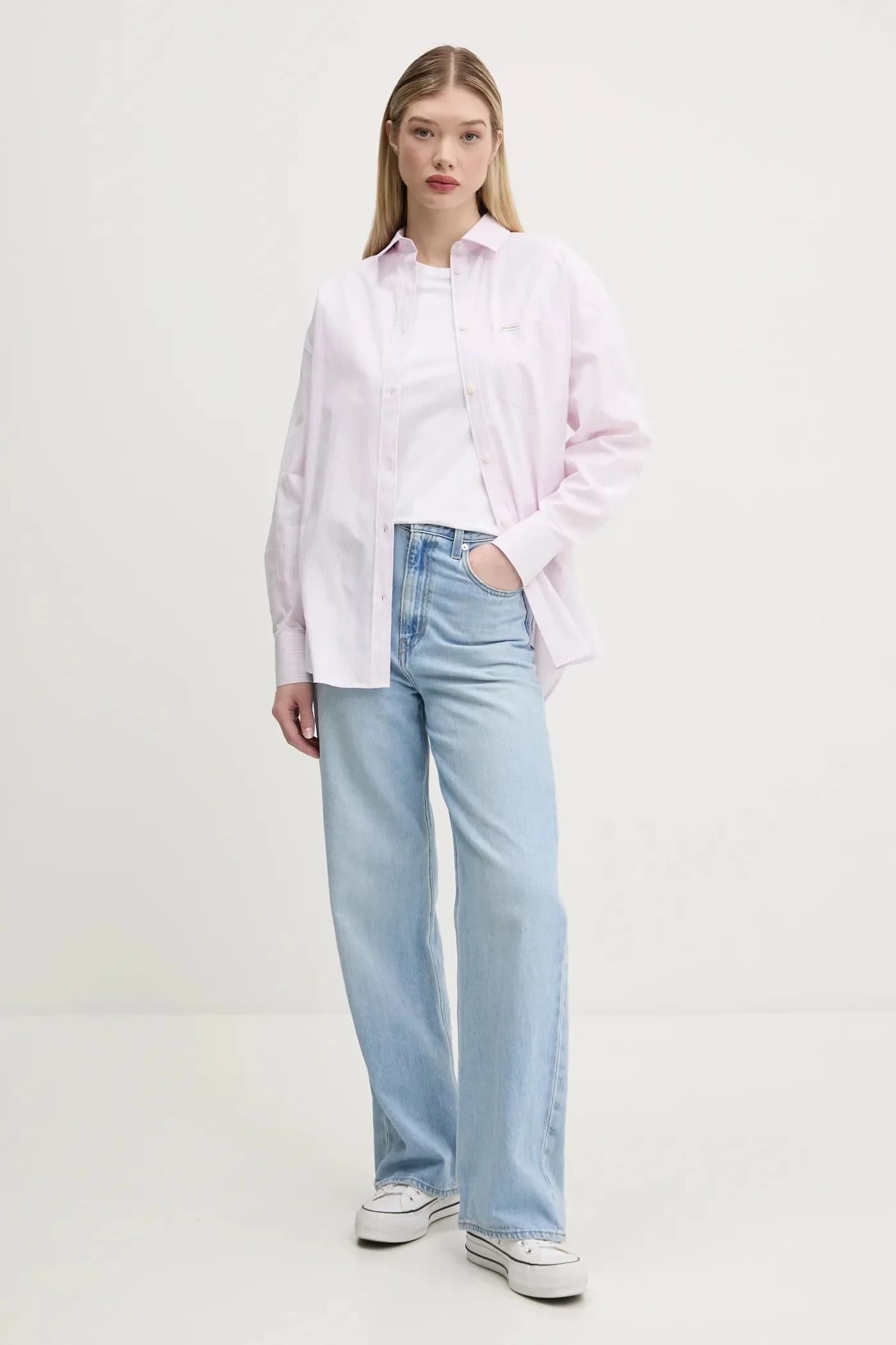 Хлопковая рубашка - фото 2