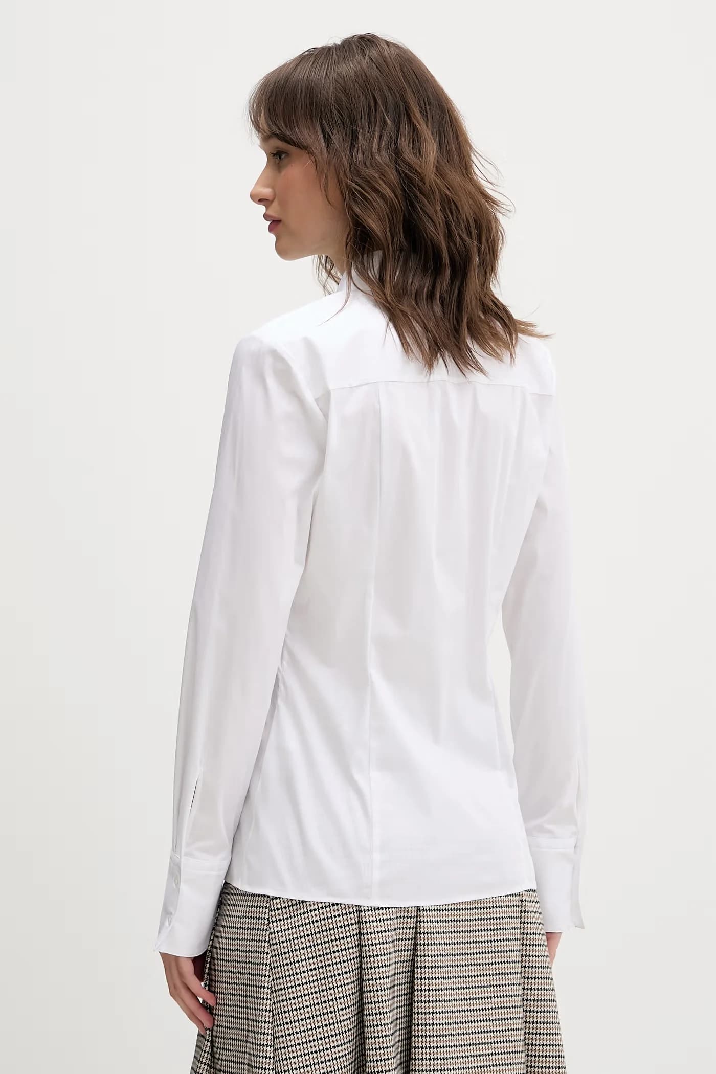 Приталенная рубашка - фото 3