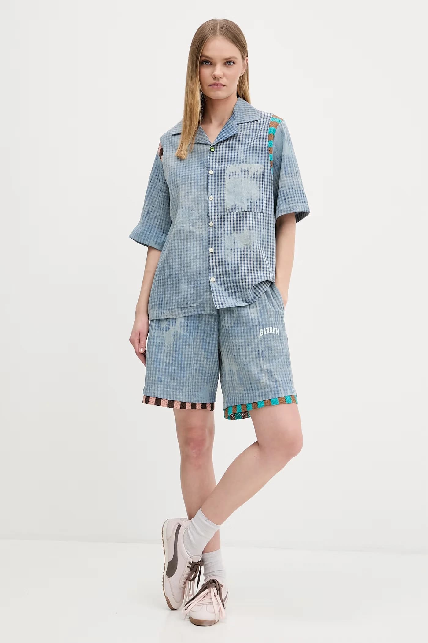 Хлопковая рубашка - фото 3