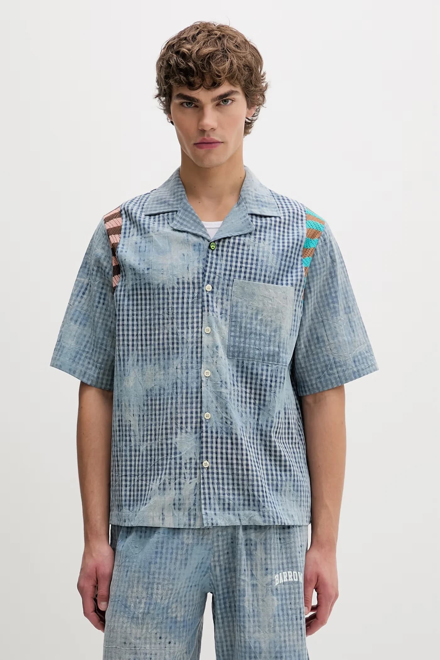 Хлопковая рубашка - фото 6