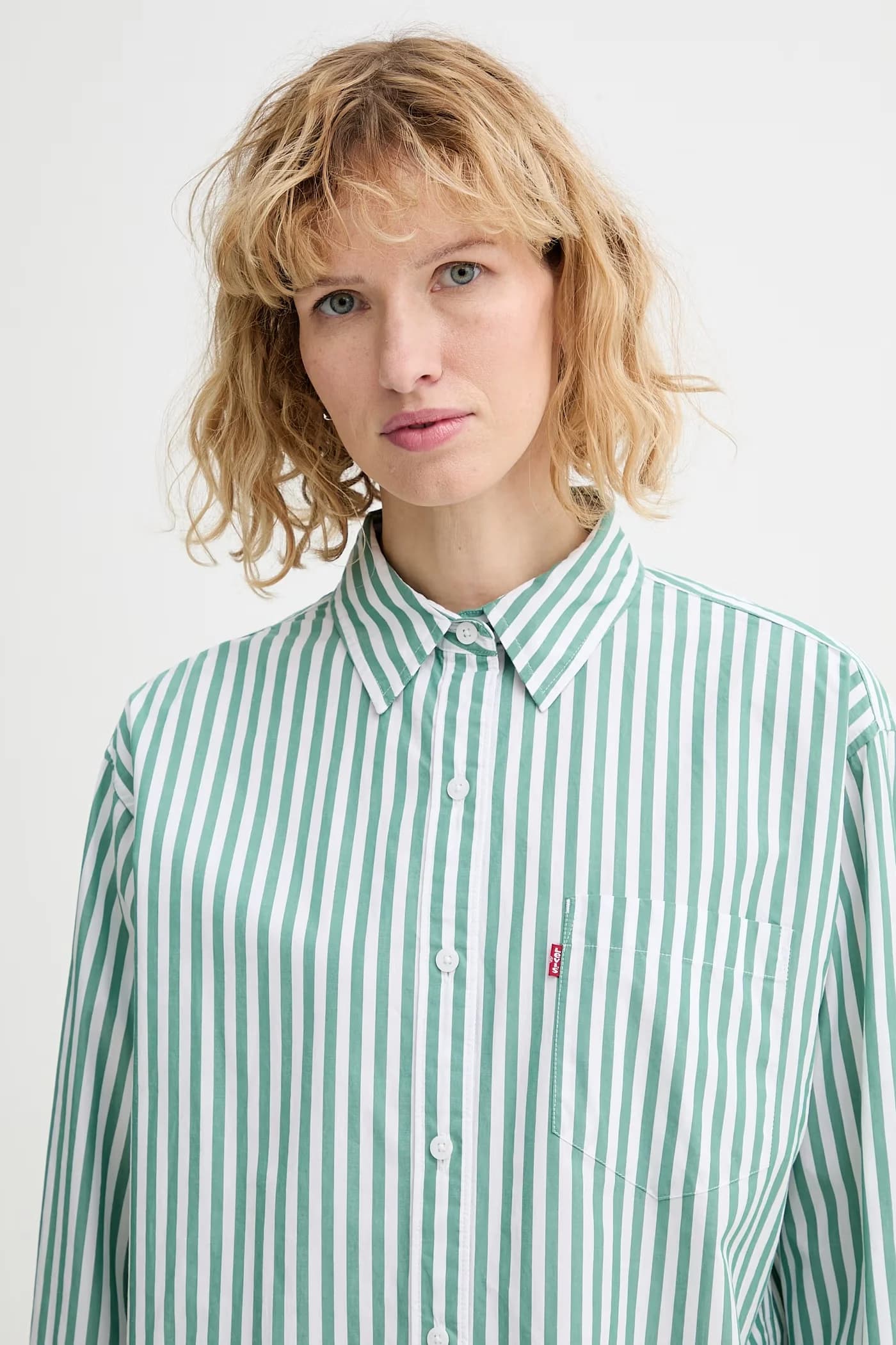 рубашка HARLIE BOYFRIEND из хлопка - фото 4