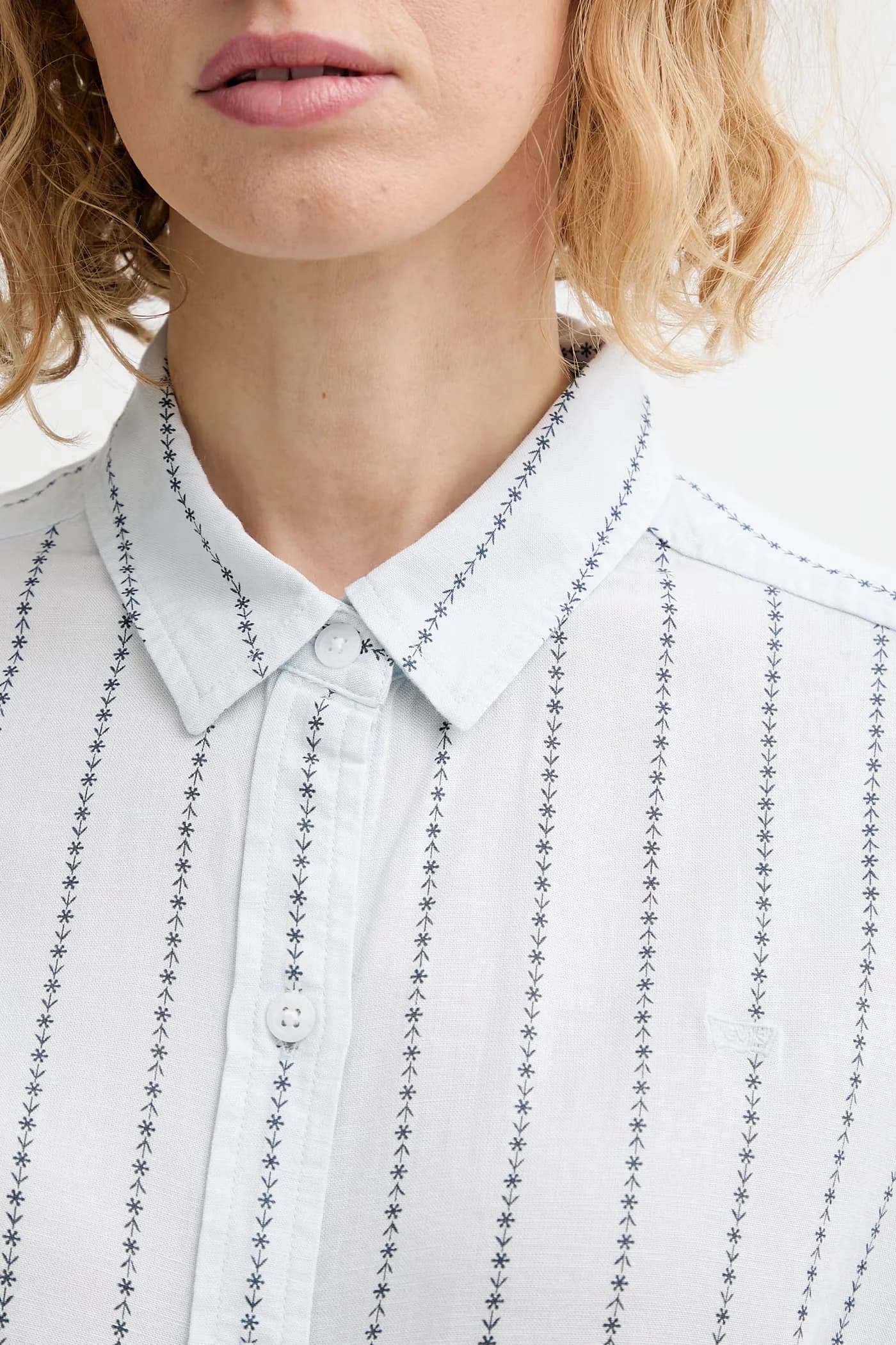 Рубашка NEW CLASSIC FIT BW из смесового льна - фото 5