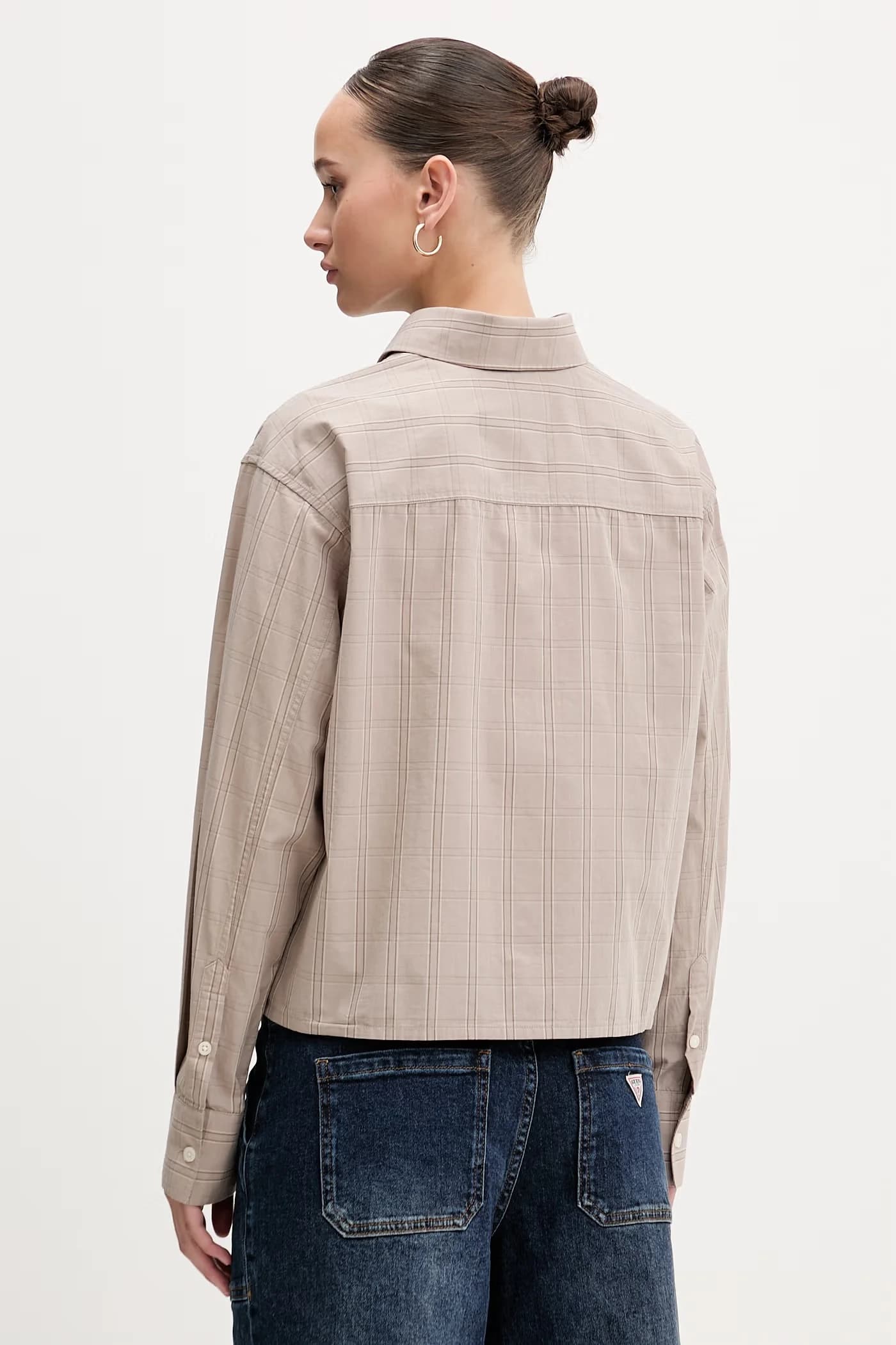 Хлопковая рубашка - фото 3