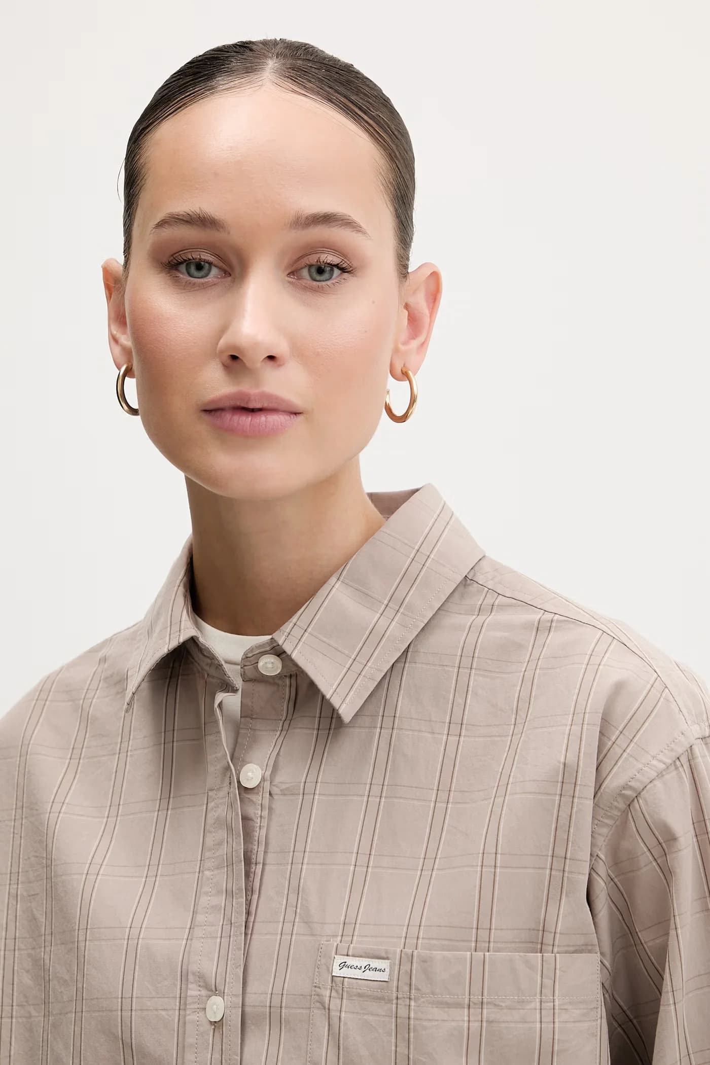 Хлопковая рубашка - фото 4