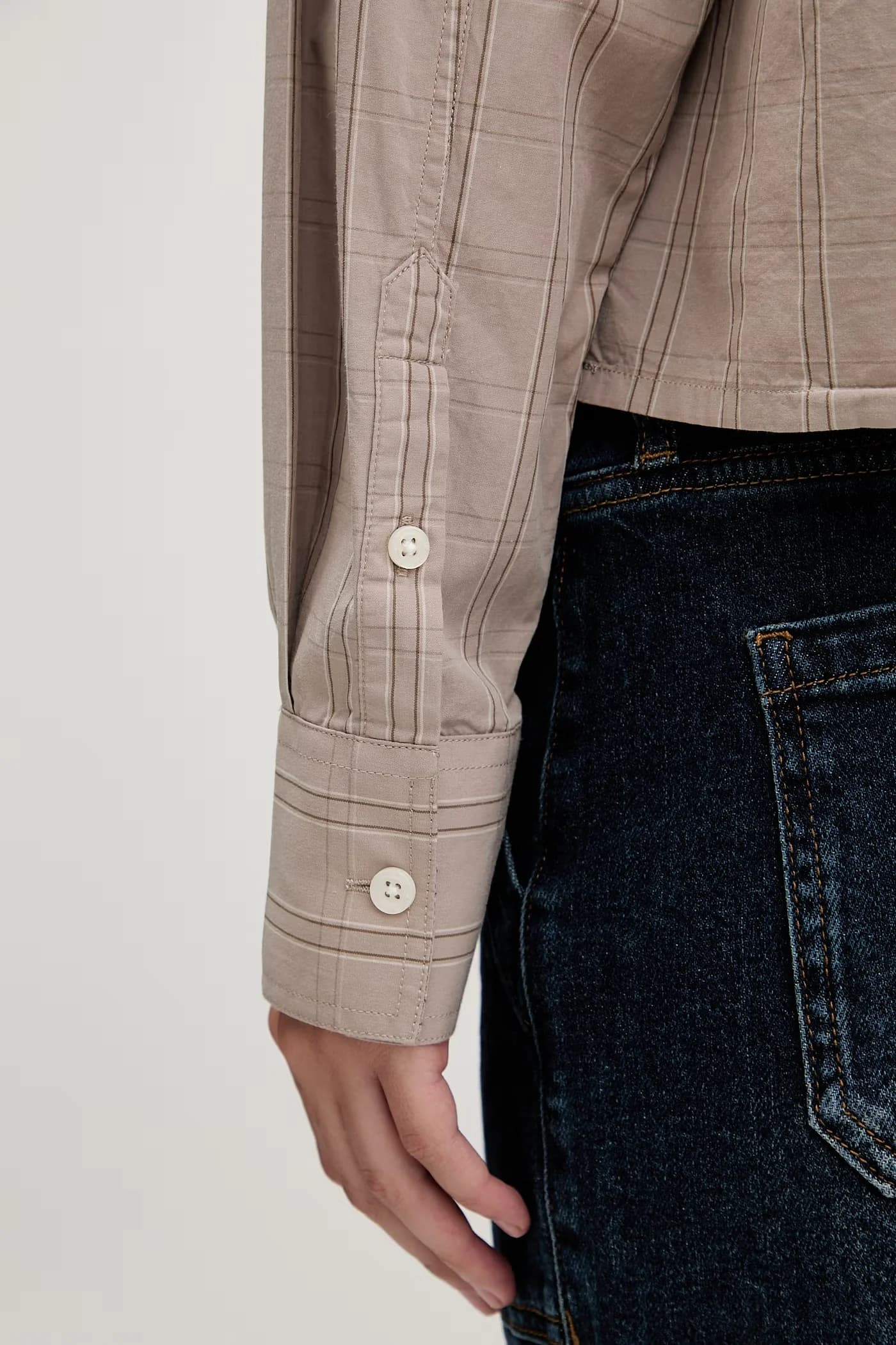 Хлопковая рубашка - фото 5