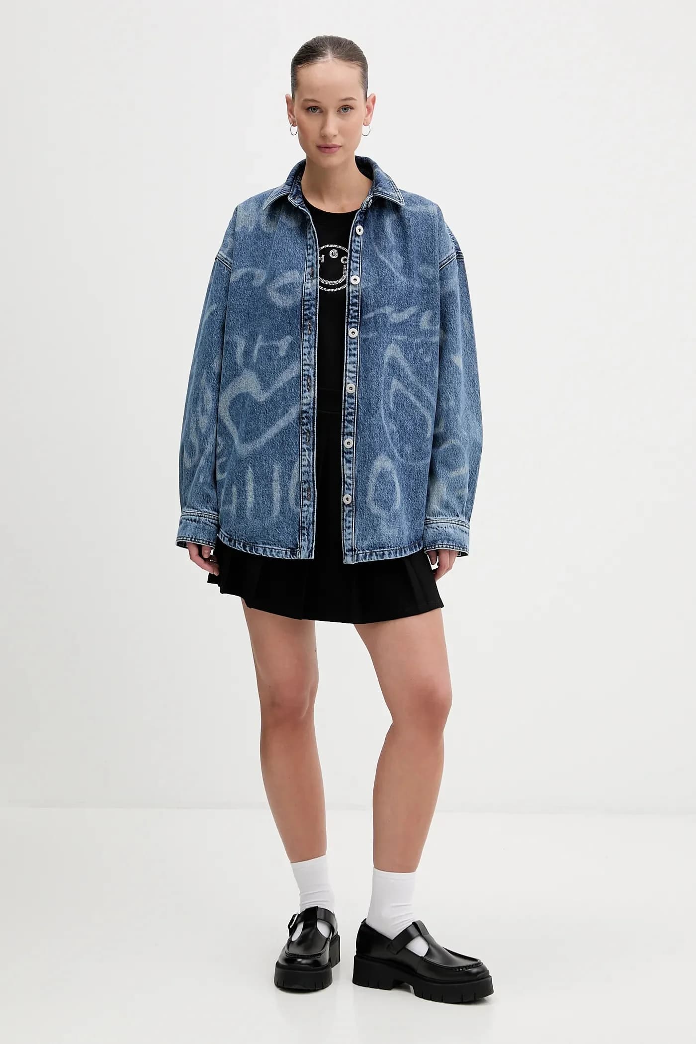 джинсовая рубашка Garesa_4_B - фото 2