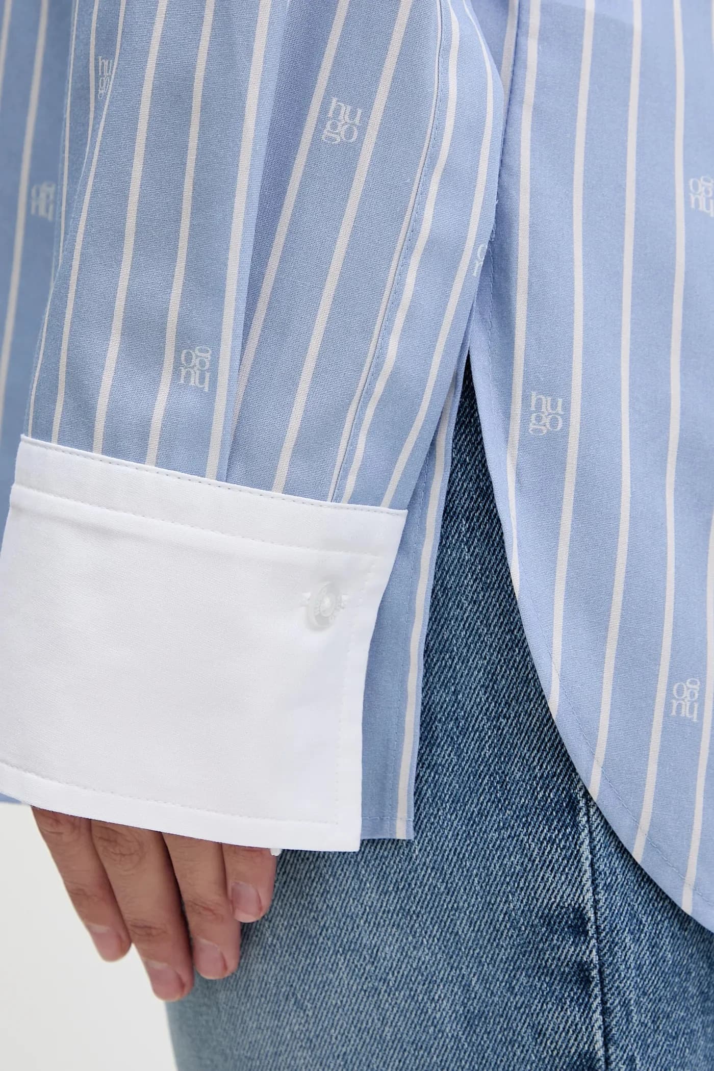 рубашка Ersenna из хлопка - фото 5