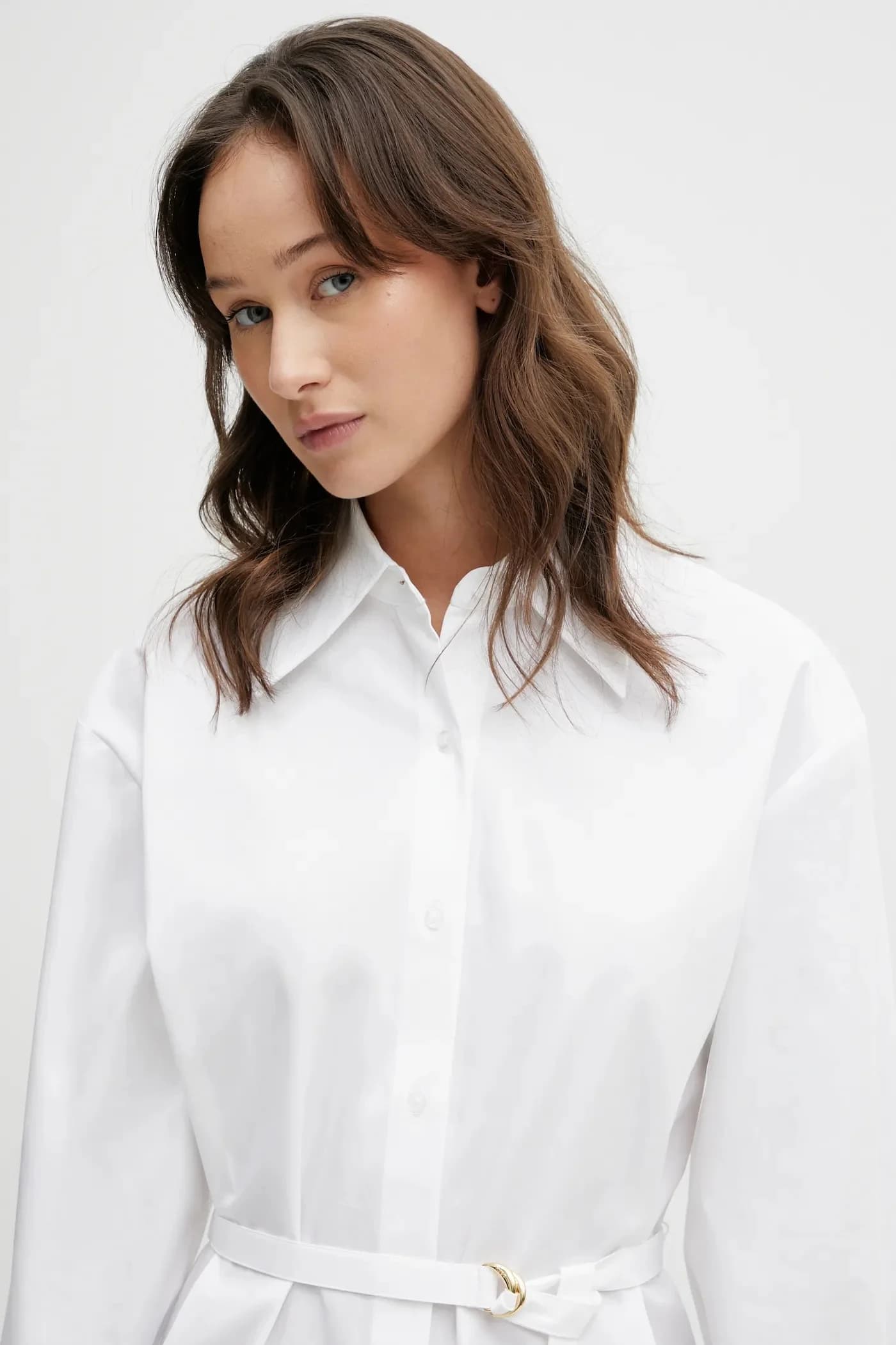 рубашка Eyane из хлопка - фото 5