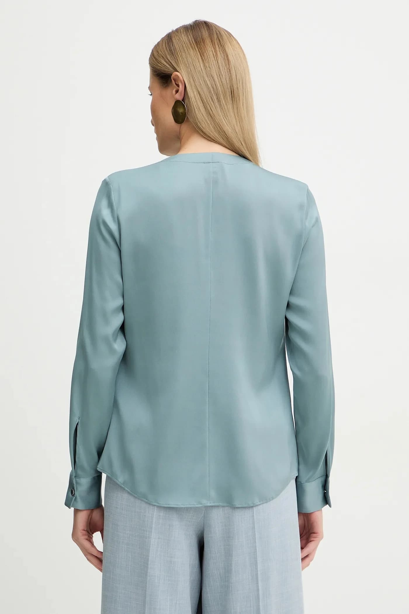 Шелковая рубашка - фото 3