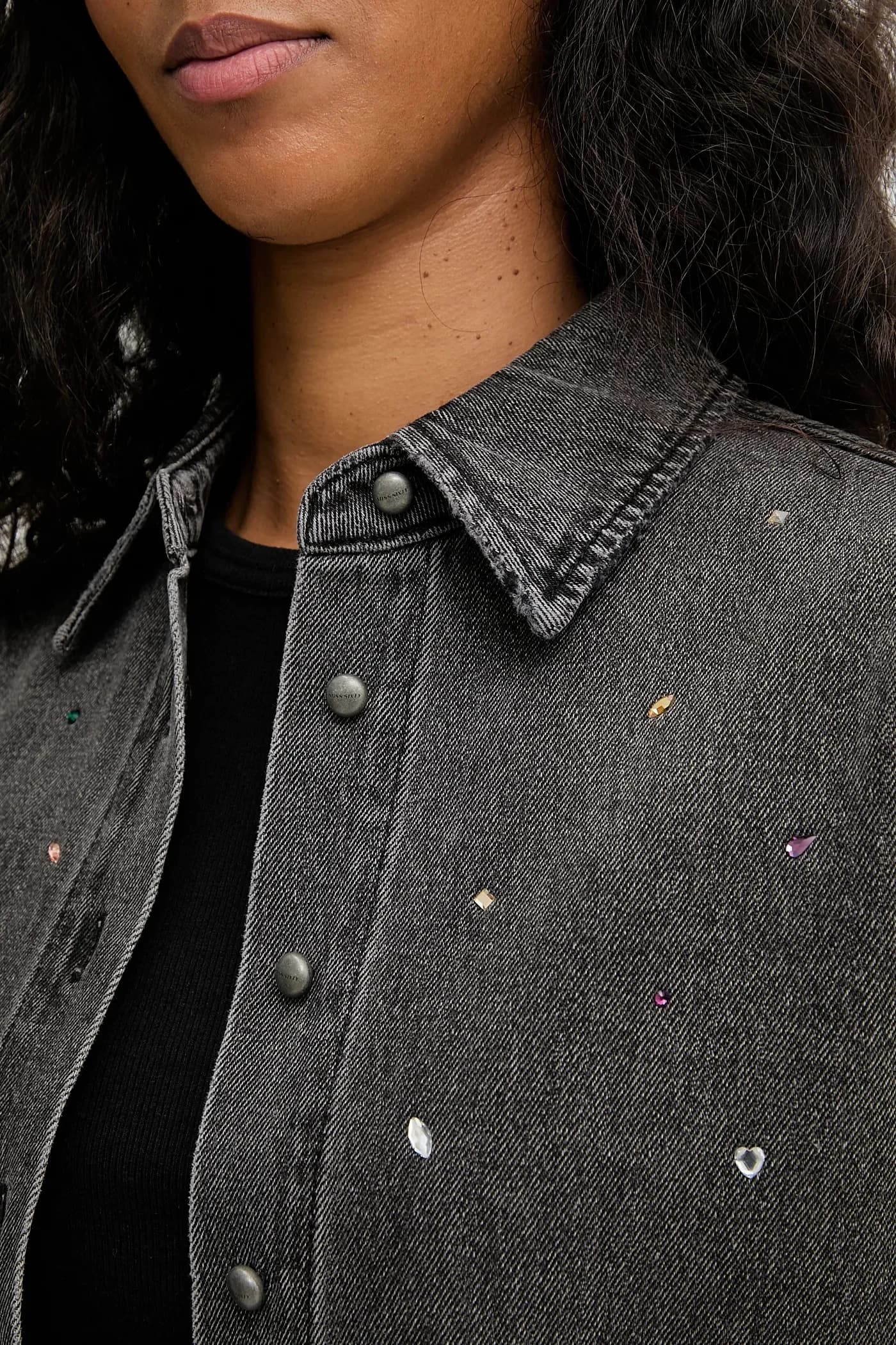 Джинсовая рубашка - фото 5