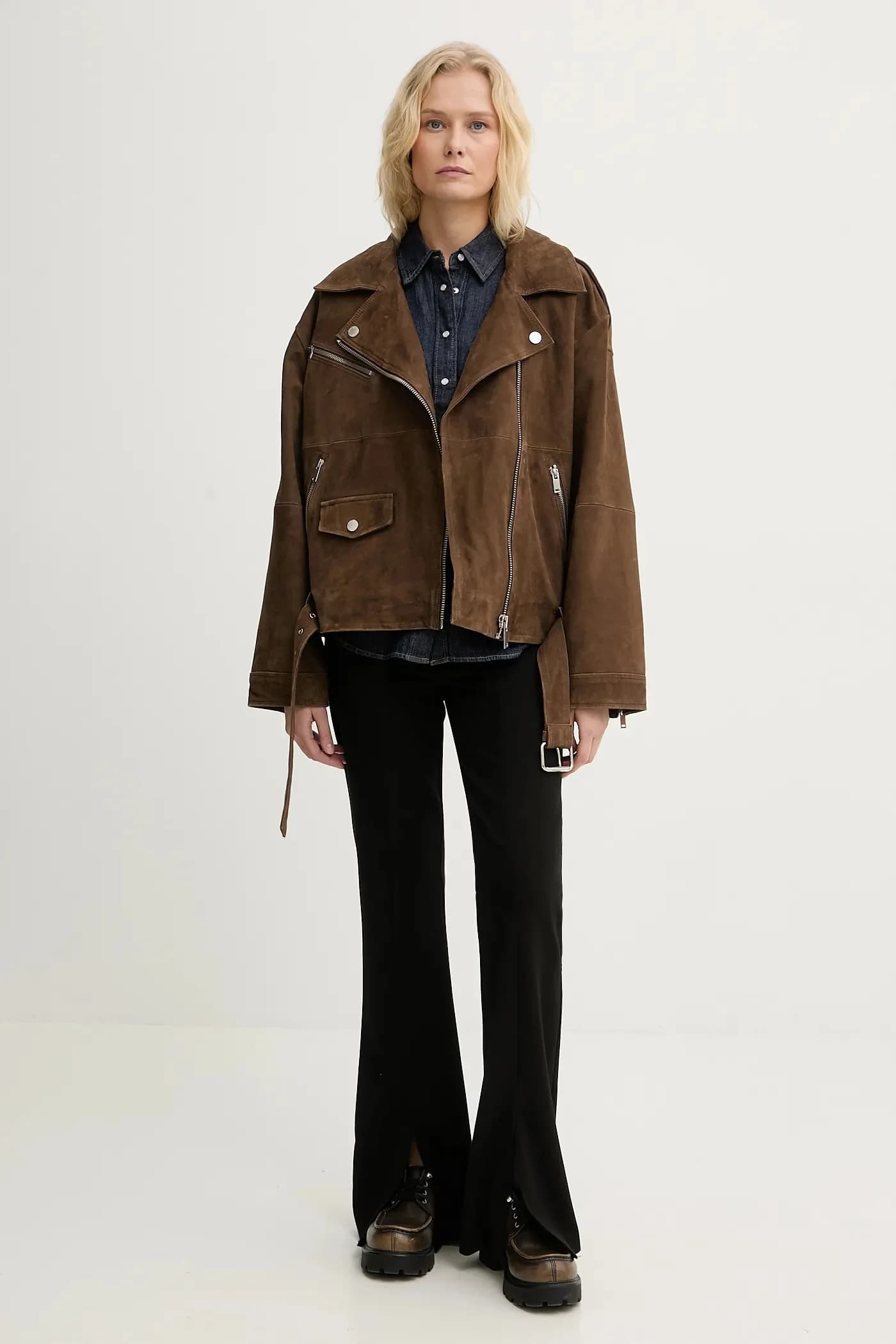 Джинсовая рубашка - фото 2