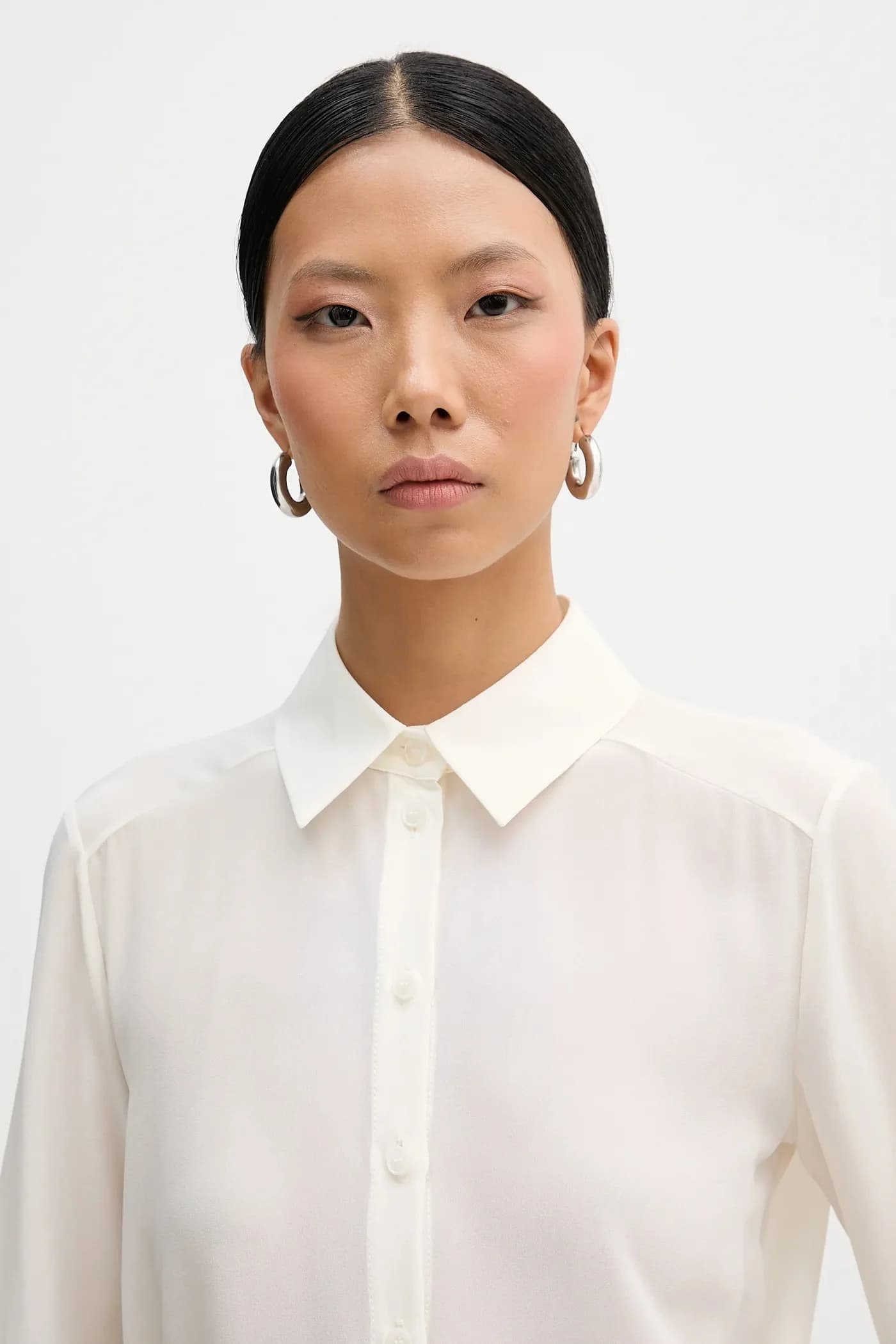 Шелковая рубашка - фото 4