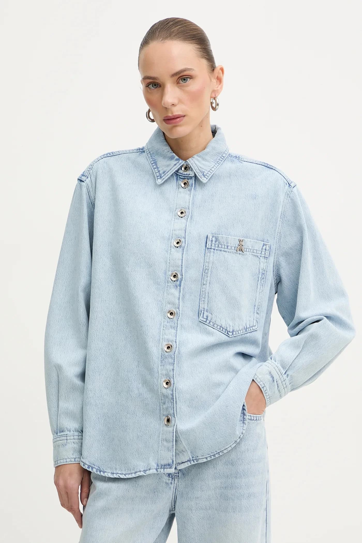 Джинсовая рубашка