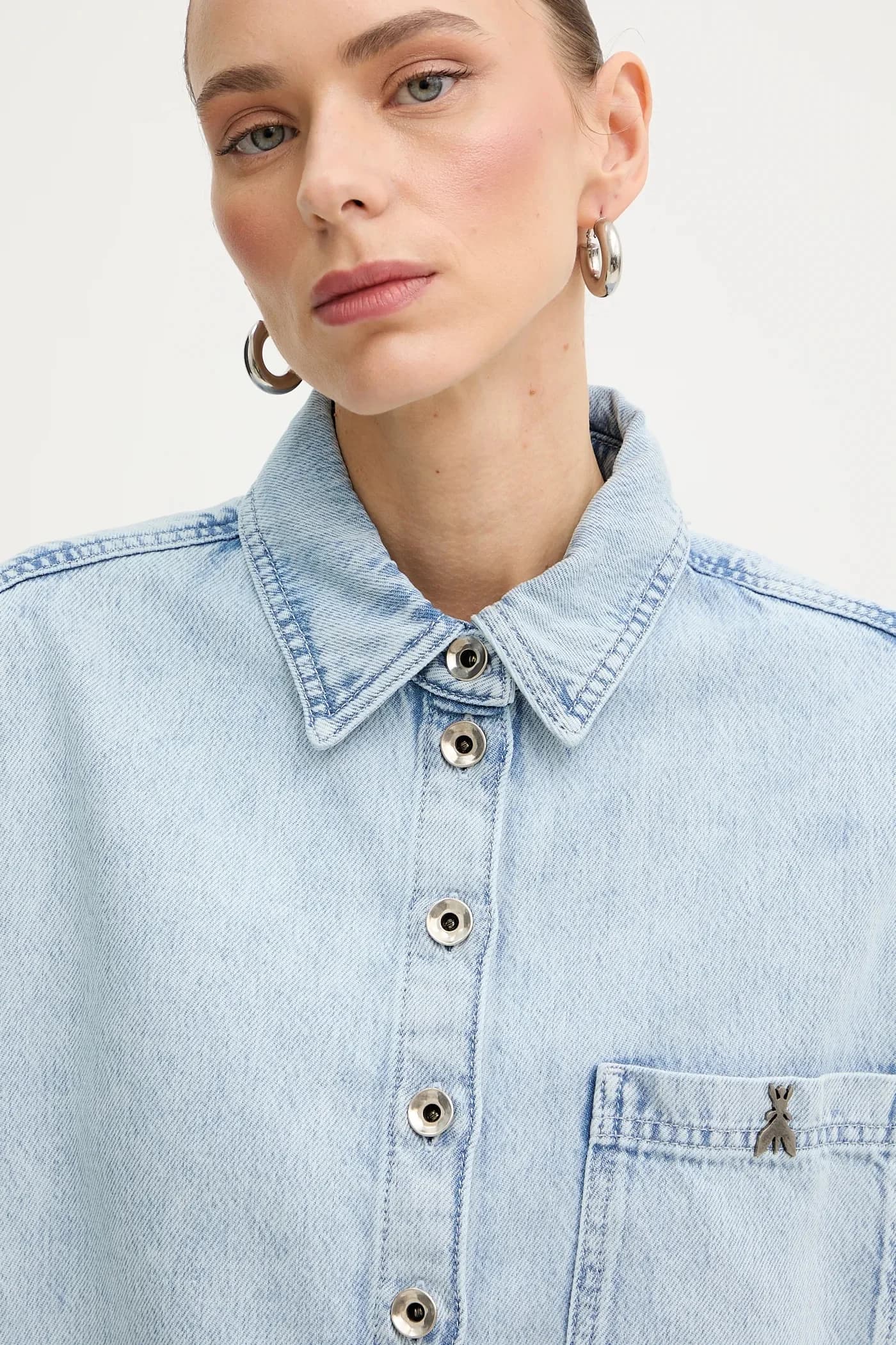 Джинсовая рубашка - фото 4