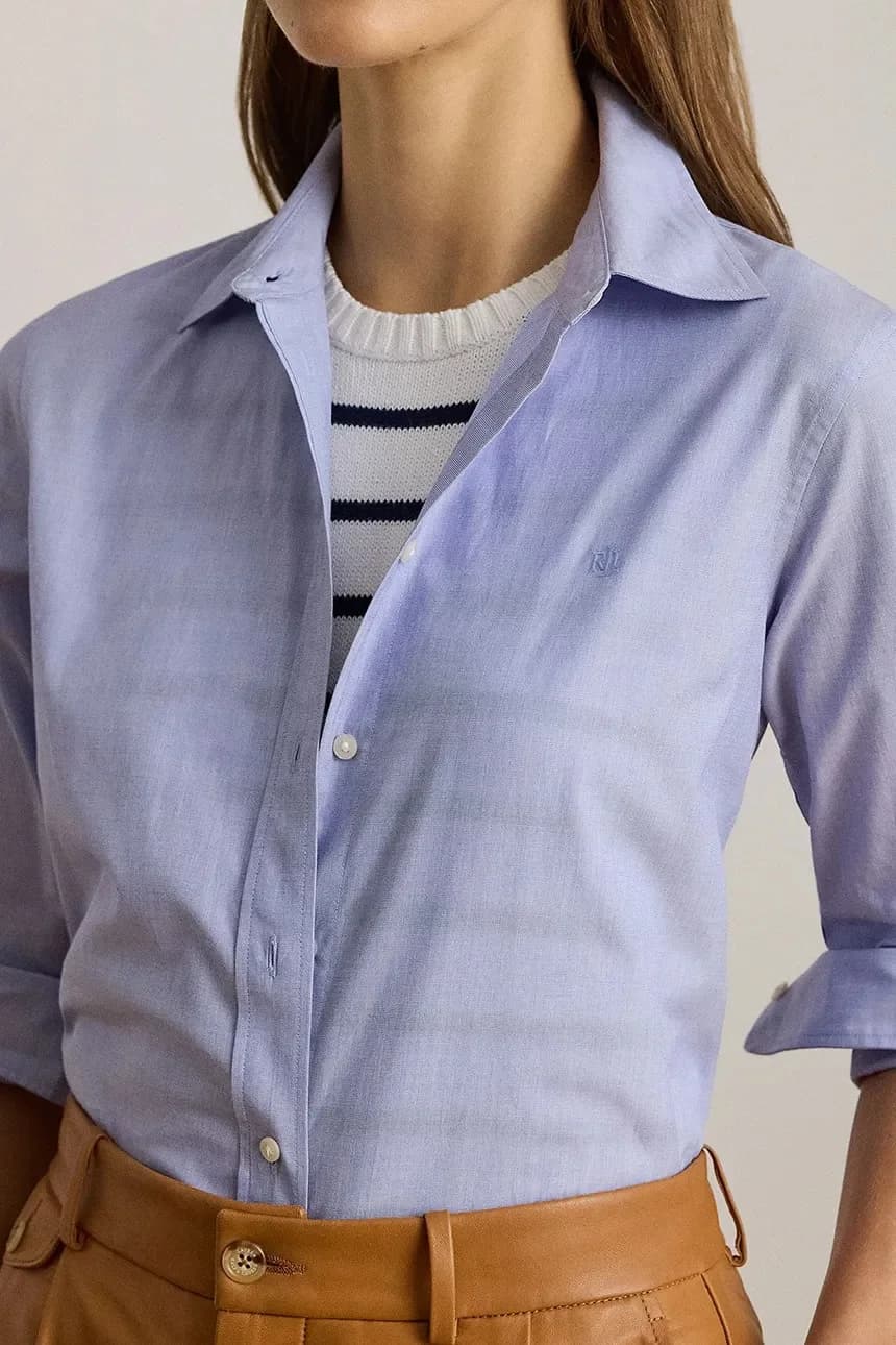 Хлопковая рубашка - фото 4