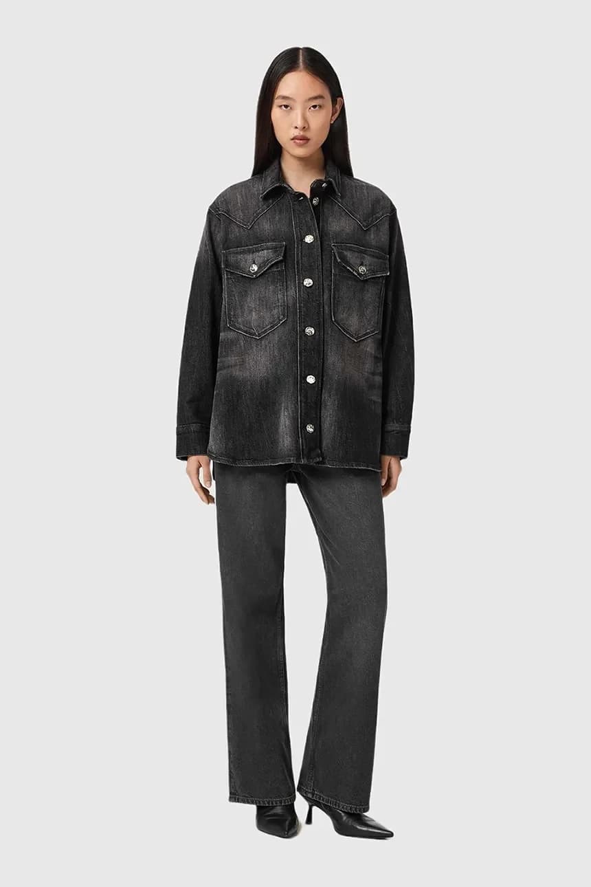 Джинсовая рубашка - фото 3