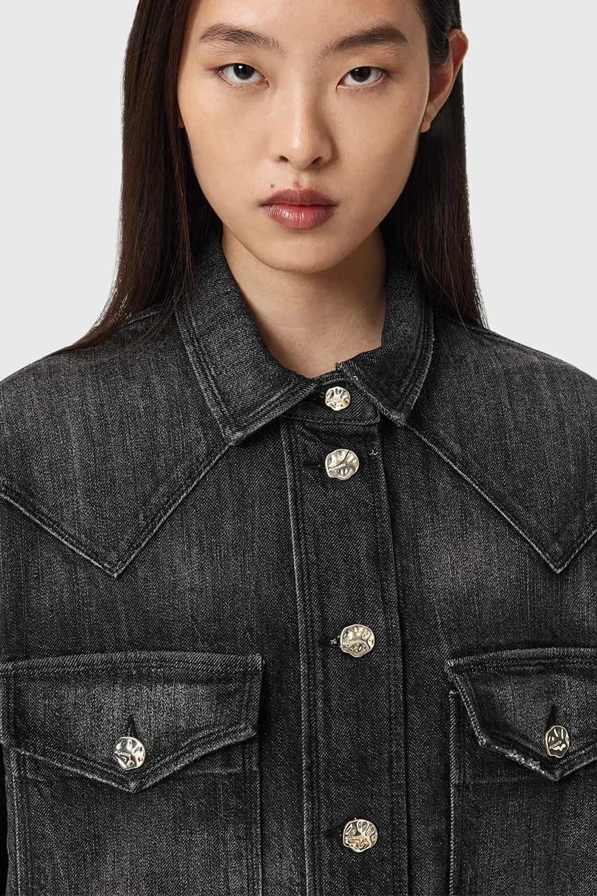 Джинсовая рубашка - фото 4