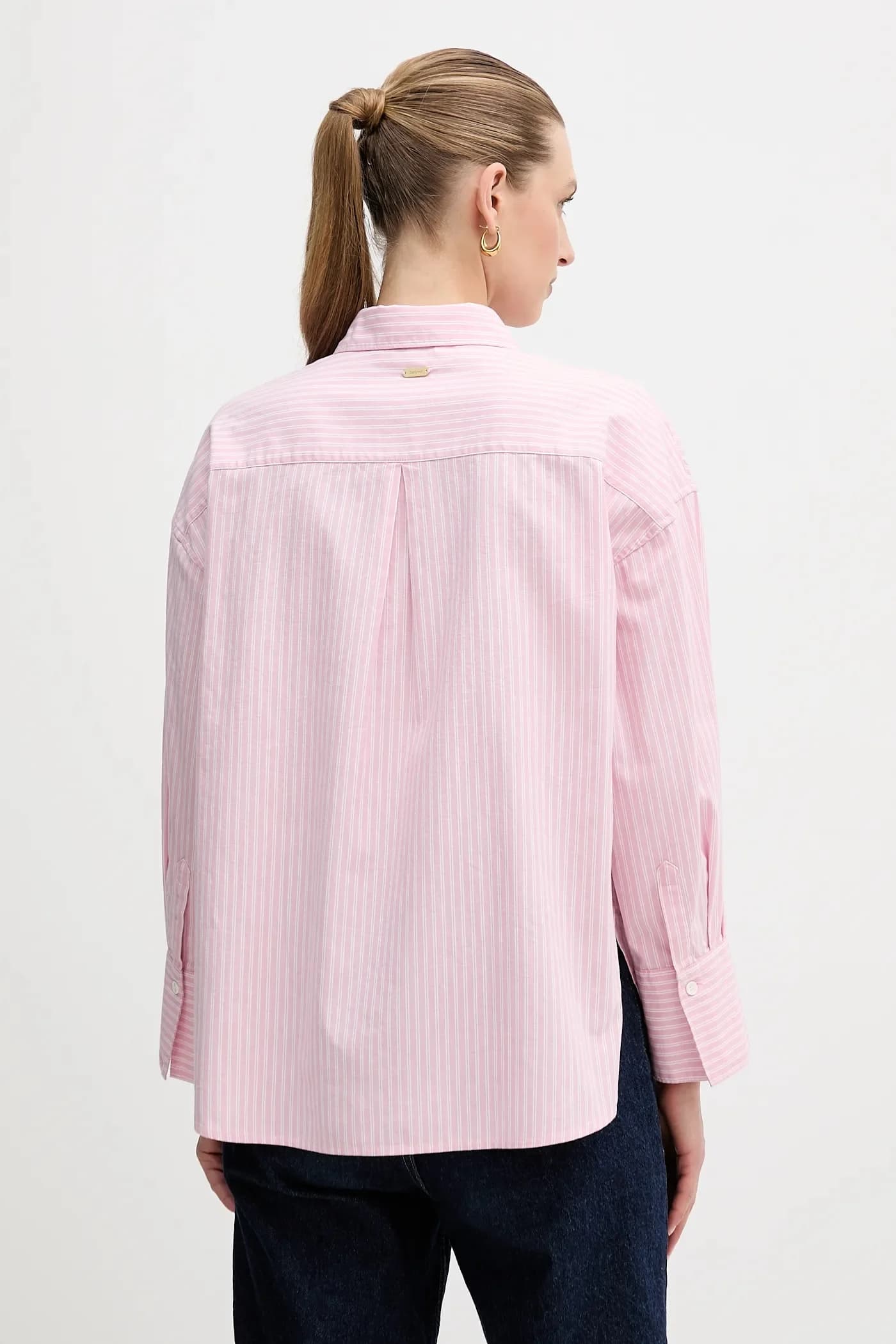 рубашка Rosie из смесового хлопка - фото 3