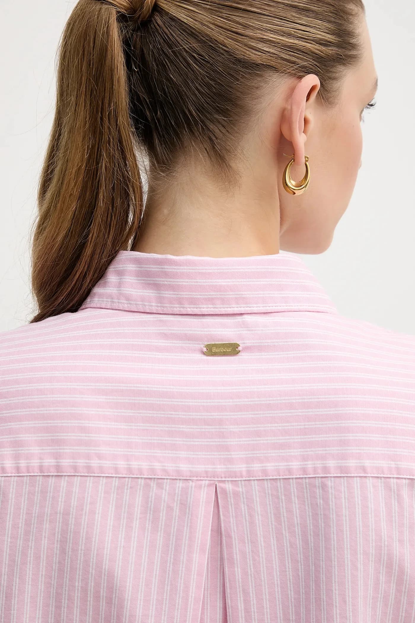 рубашка Rosie из смесового хлопка - фото 6