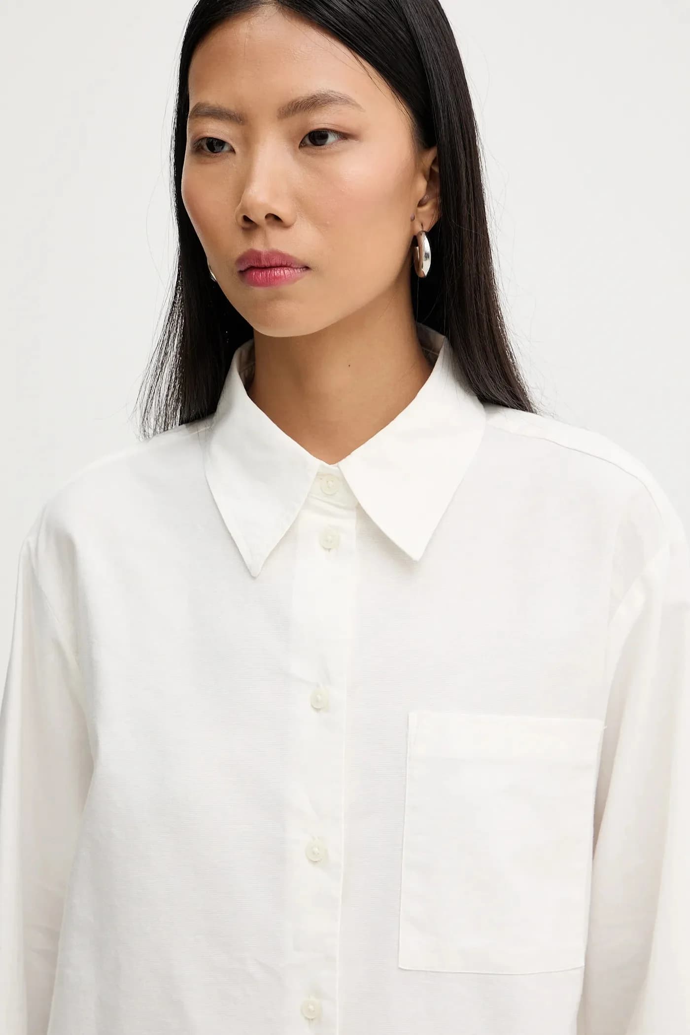 Хлопковая рубашка - фото 4