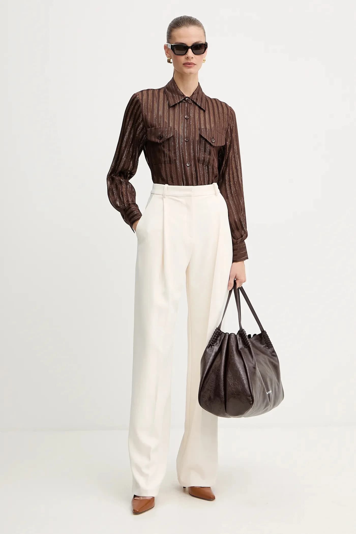 Шелковая рубашка - фото 2