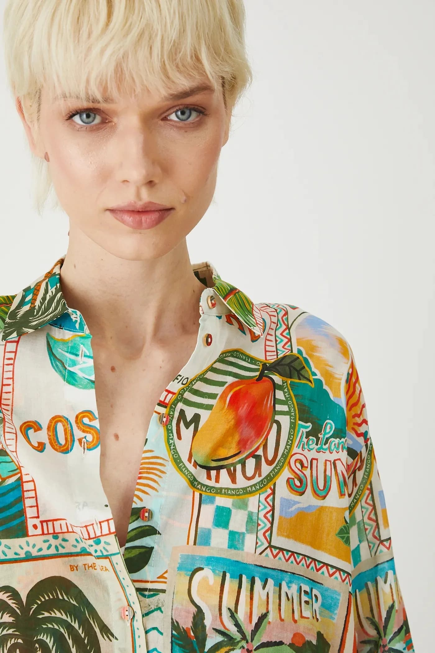 Хлопковая рубашка - фото 5